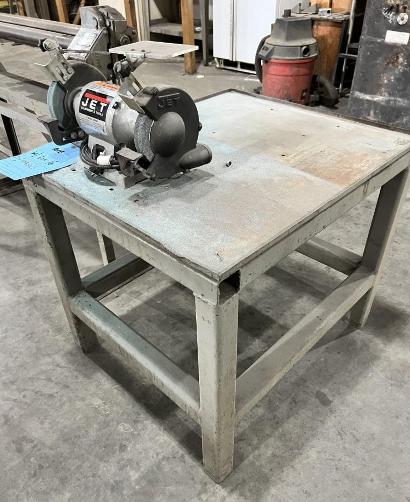 Lot Consisting Of: (1) Makita 2414 cut-off saw on stand, (1) Roper Whitney #16 punch, Peck, Stow & W - Image 16 of 22
