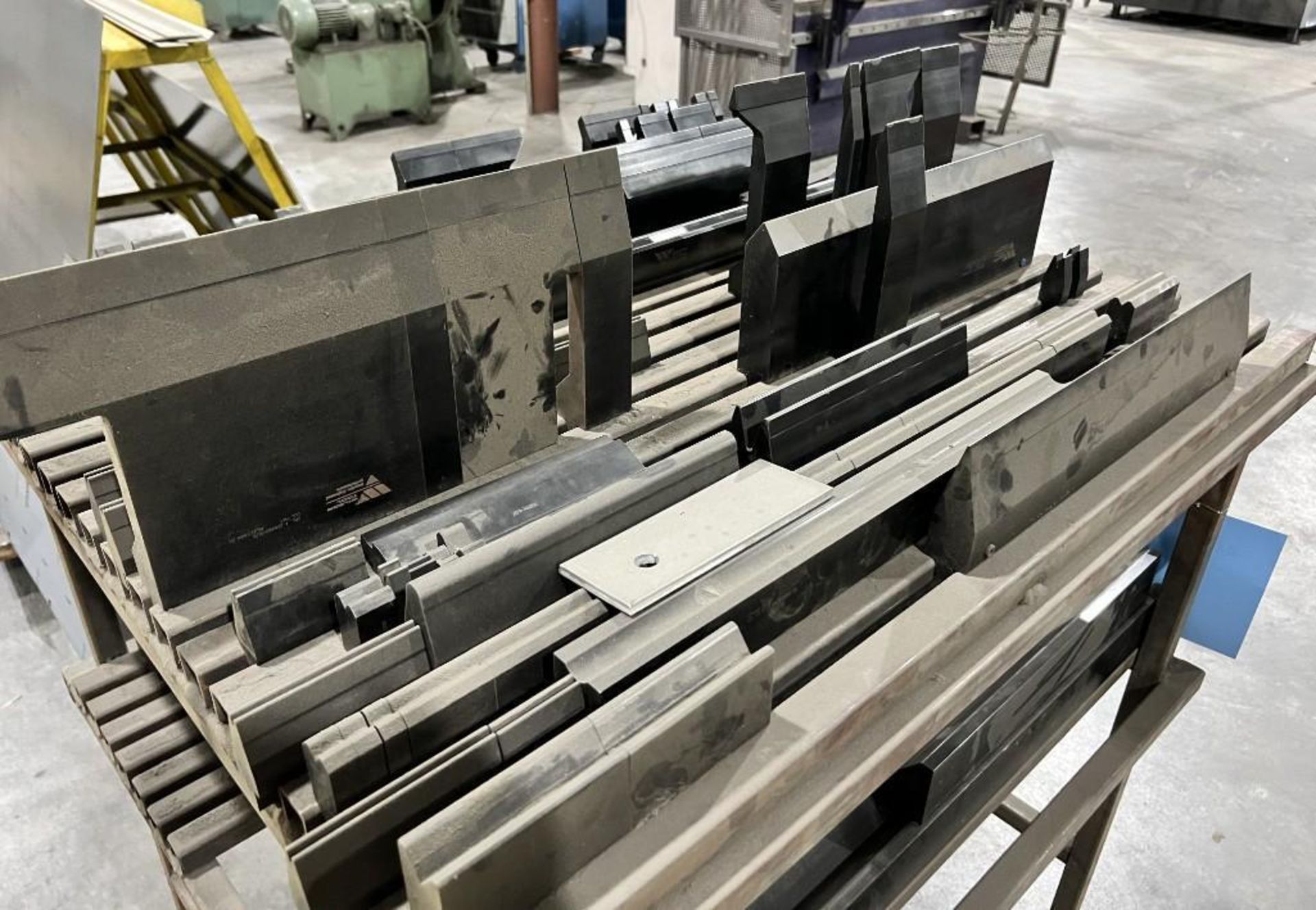 Lot Of Brake Press Dies. With table. LAST USED WITH LOT 4. - Image 6 of 7