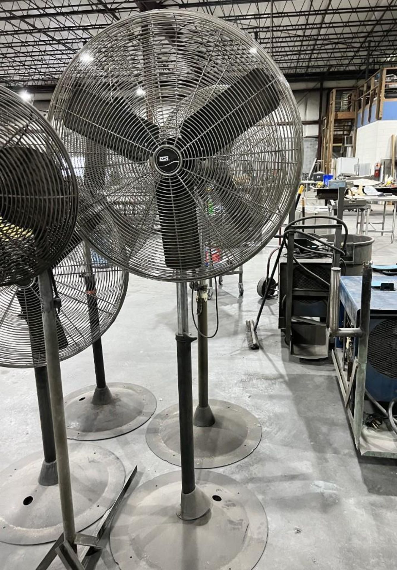 Lot Of (7) Pedestal Shop Fans. - Image 8 of 10