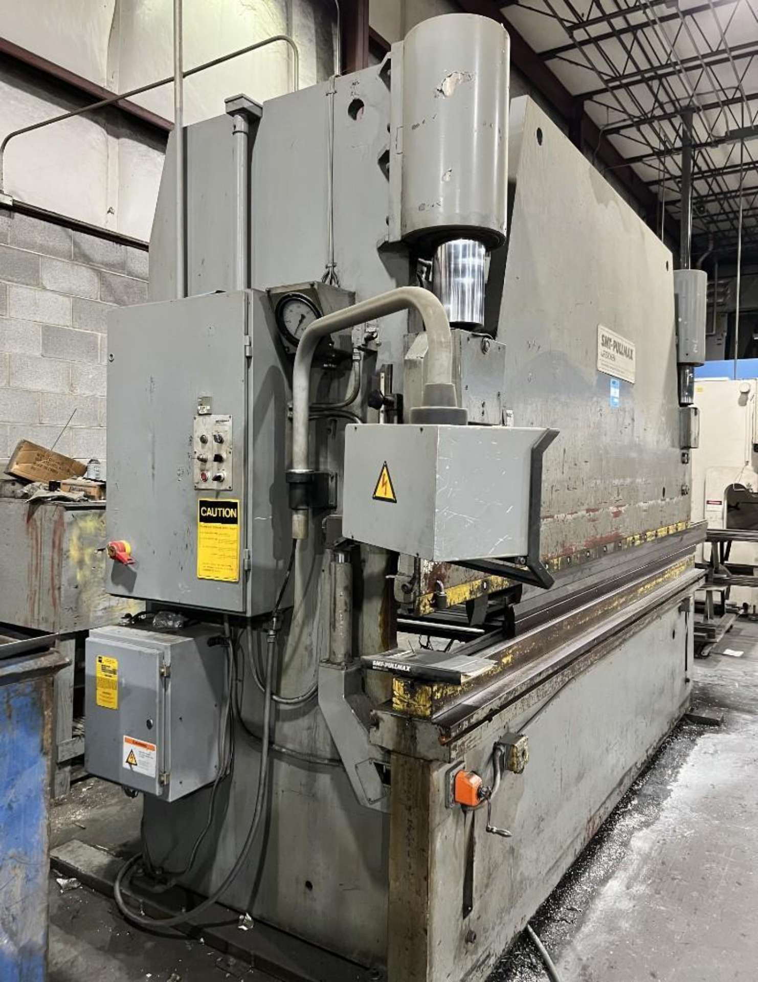 Hunco SMT-Pullmax Hydraulic Brake Press, Model KPD 175. 175 Ton x 12' long ...