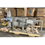 Lot Consisting Of (1) Stainless steel feed hopper with portable frame, (1) Kufo dust collector, mode