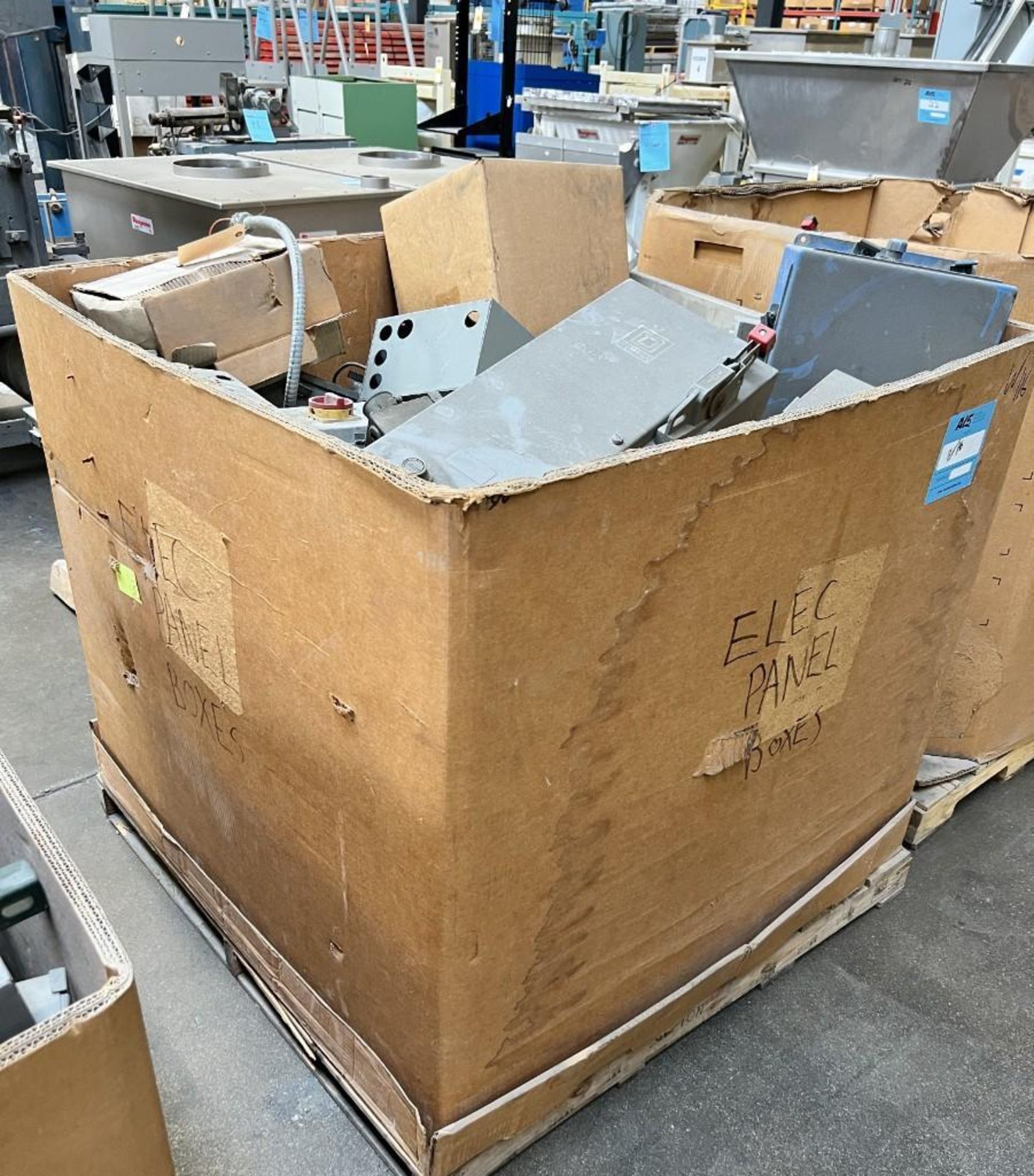 Lot Of (9) Skids. With misc. electrical panels and hardware. (Rigging/Loading Fee = $100) - Image 10 of 22