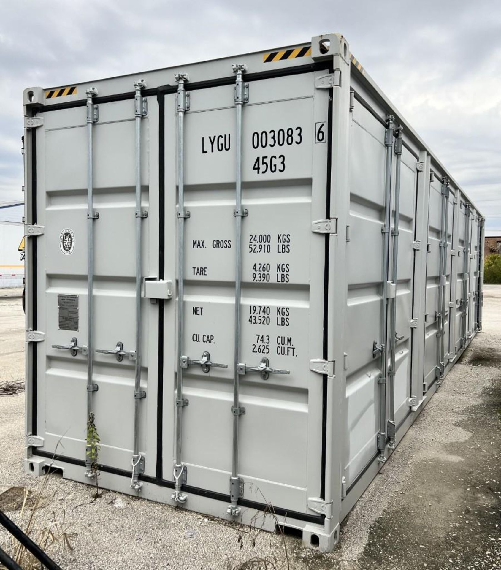 Suihe Type M45G3QC 40' High Cube Open-Sided Storage Container. Serial# DFOC003543, Built 06/2021. - Image 3 of 11