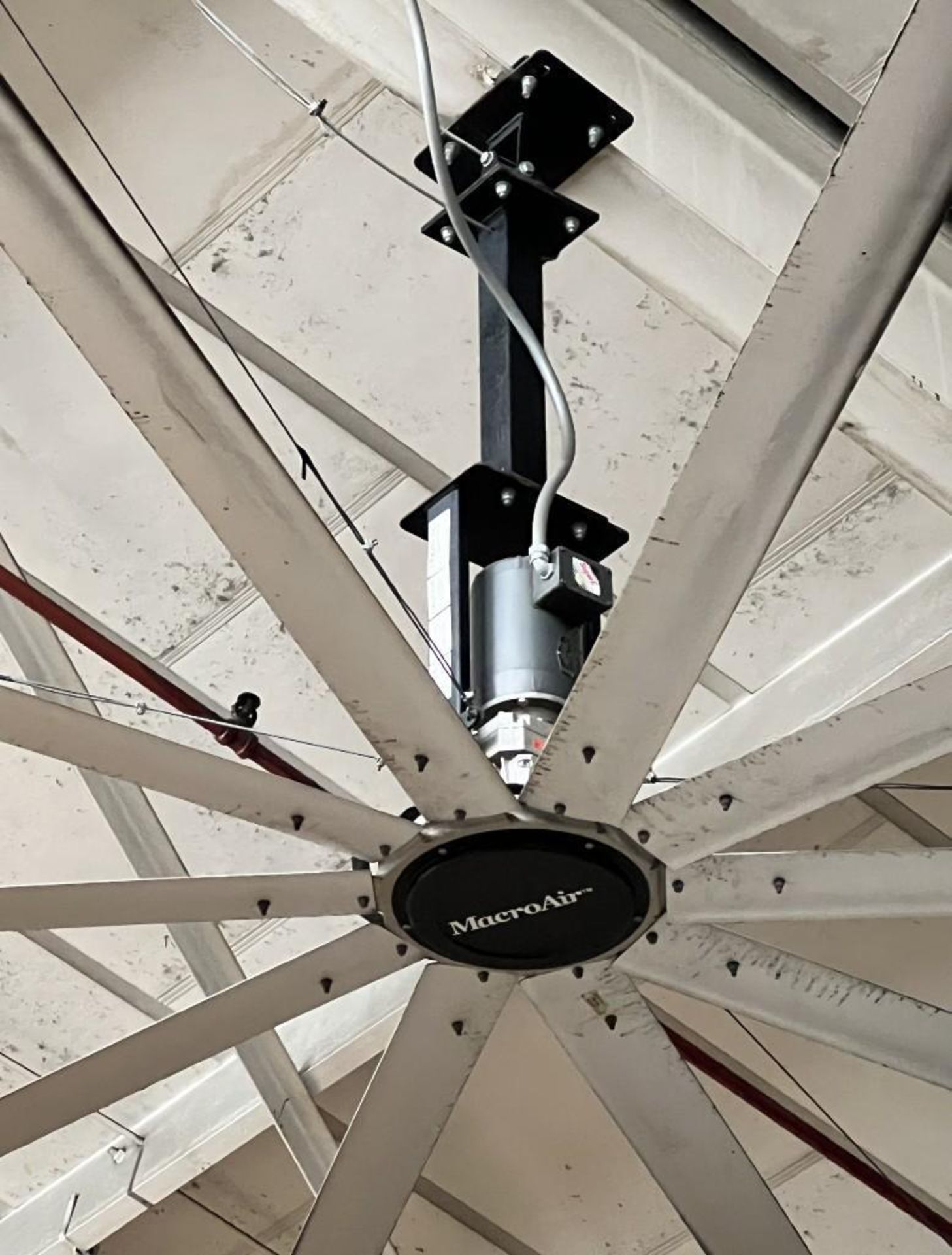 MacroAir Technologies Approximate 20' Diameter Warehouse Fan. With controller. (Rigging/Loading Fee - Image 3 of 7