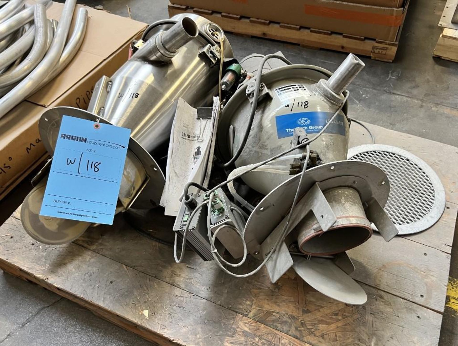 Lot Consisting Of (1) Accu-Rate feeder, (3) vacuum loaders. (Rigging/Loading Fee = $100) - Image 6 of 8