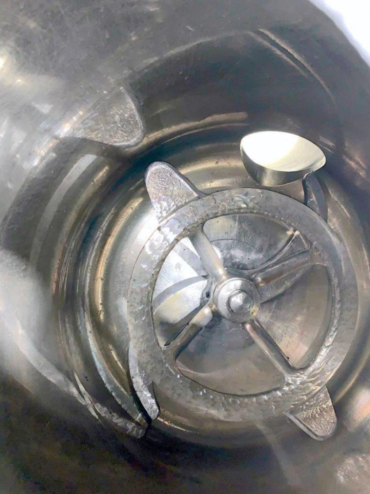 Used- Mitsui Mike High Intensity Mixer, 700 Liter Capacity, 304 Stainless Steel. Approximate 36" dia - Image 8 of 15