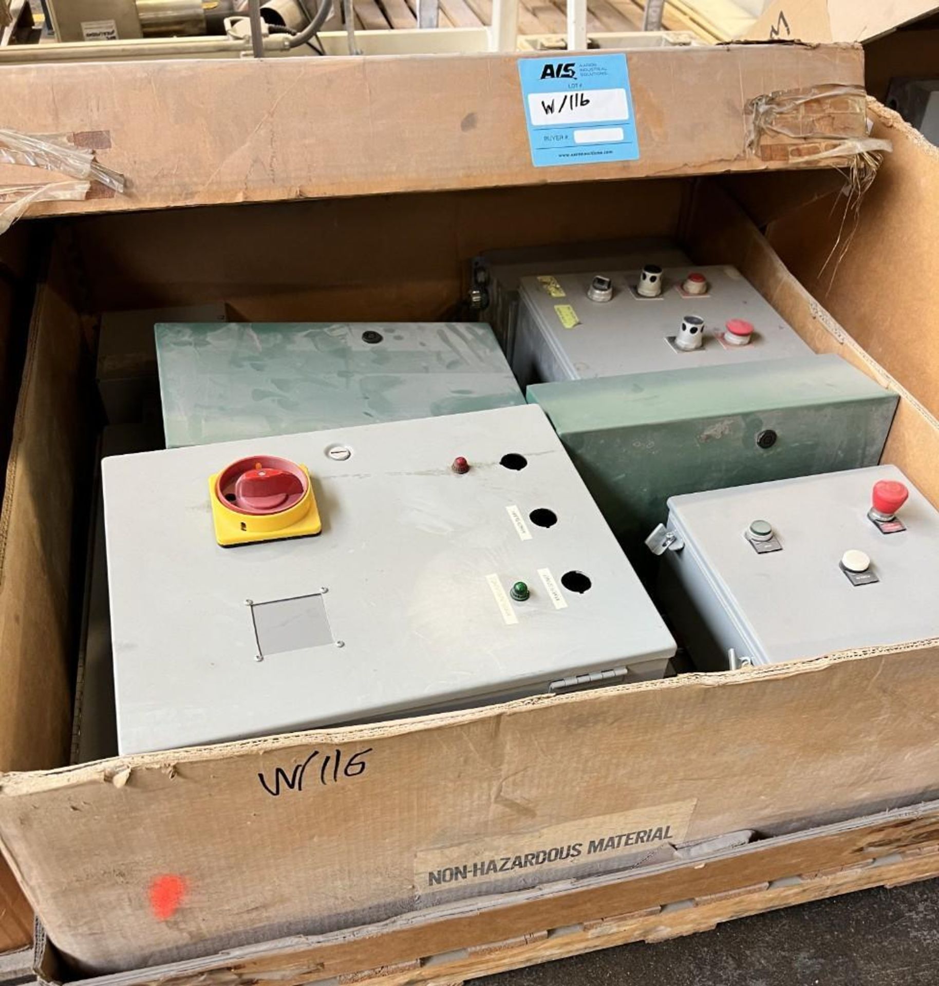 Lot Of (9) Skids. With misc. electrical panels and hardware. (Rigging/Loading Fee = $100) - Image 19 of 22