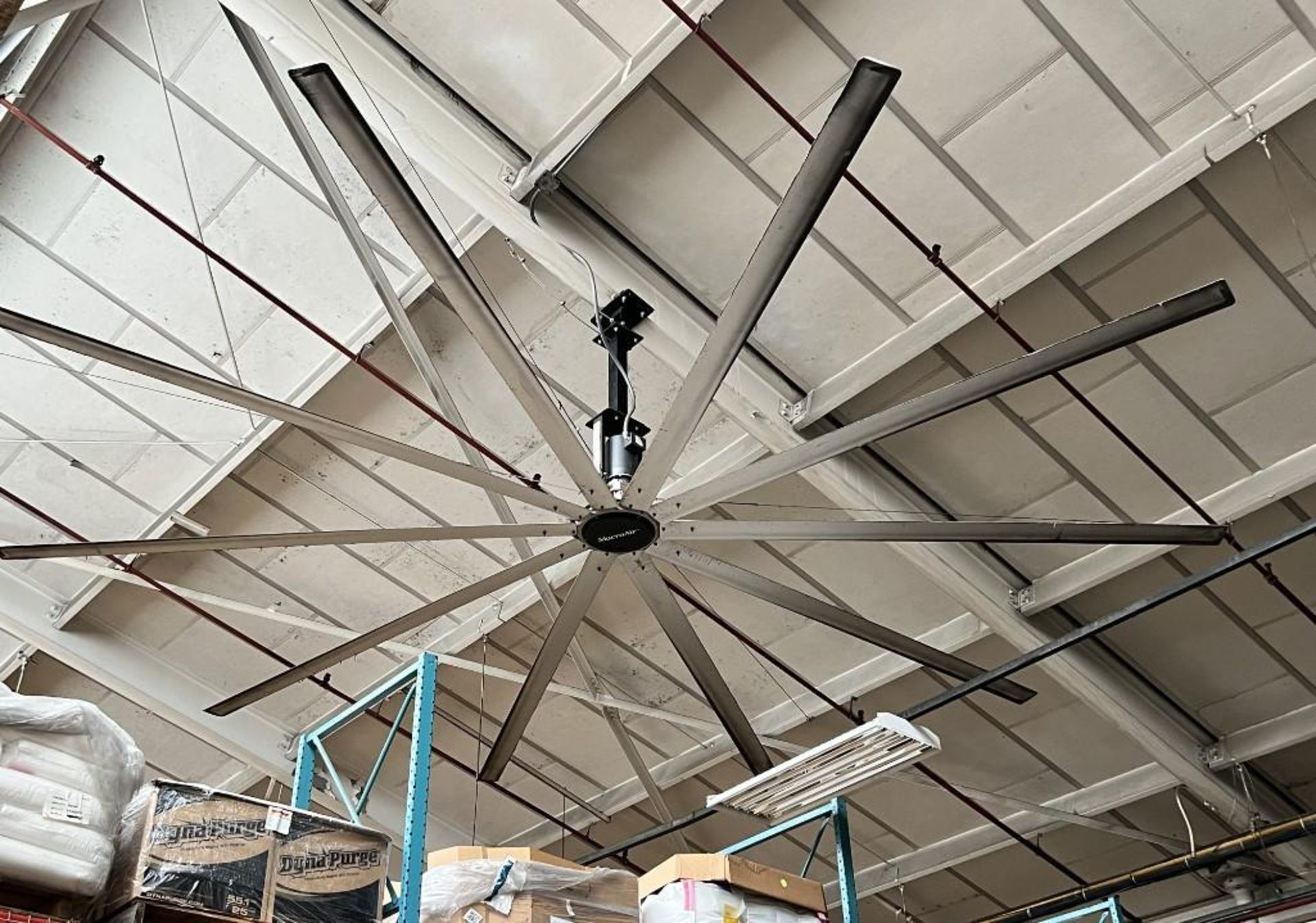 MacroAir Technologies Approximate 20' Diameter Warehouse Fan. With controller. (Rigging/Loading Fee - Image 2 of 7