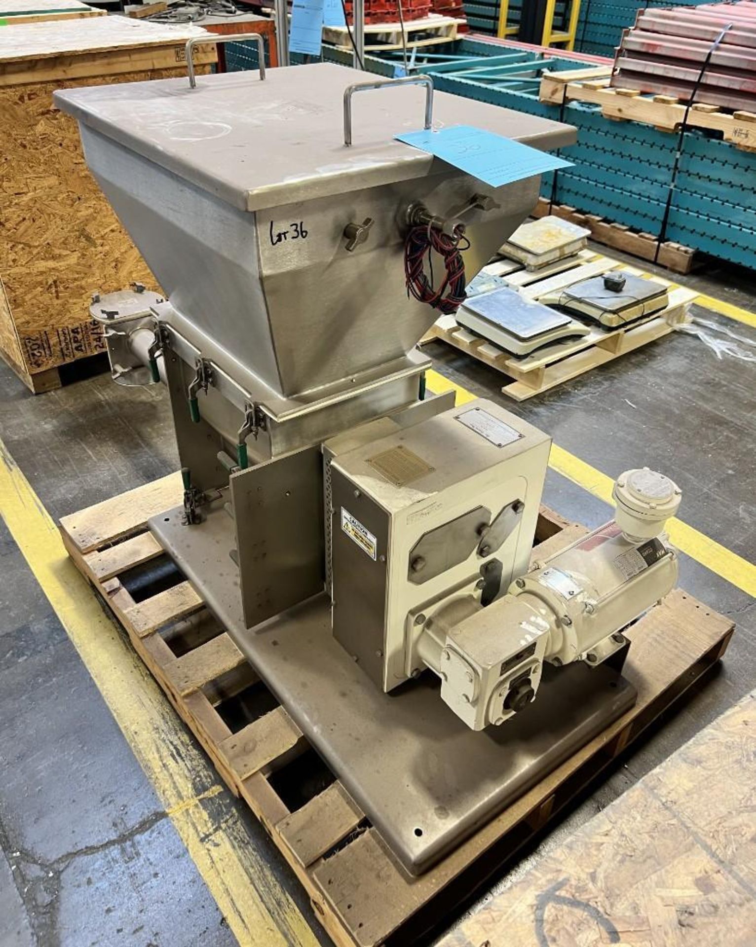 Acrison Volumetric Feeder, Model 1014Z-HH/2, Serial# 15354-01. (Rigging/Loading Fee = $200) - Image 2 of 7