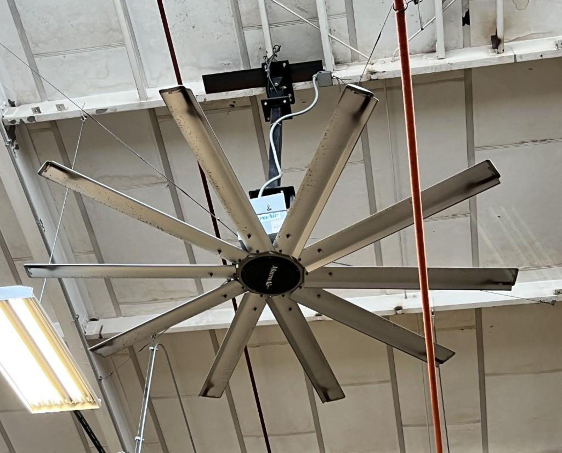 MacroAir Technologies Approximate 10' Diameter Warehouse Fan. With controller. (Rigging/Loading Fee - Image 3 of 4