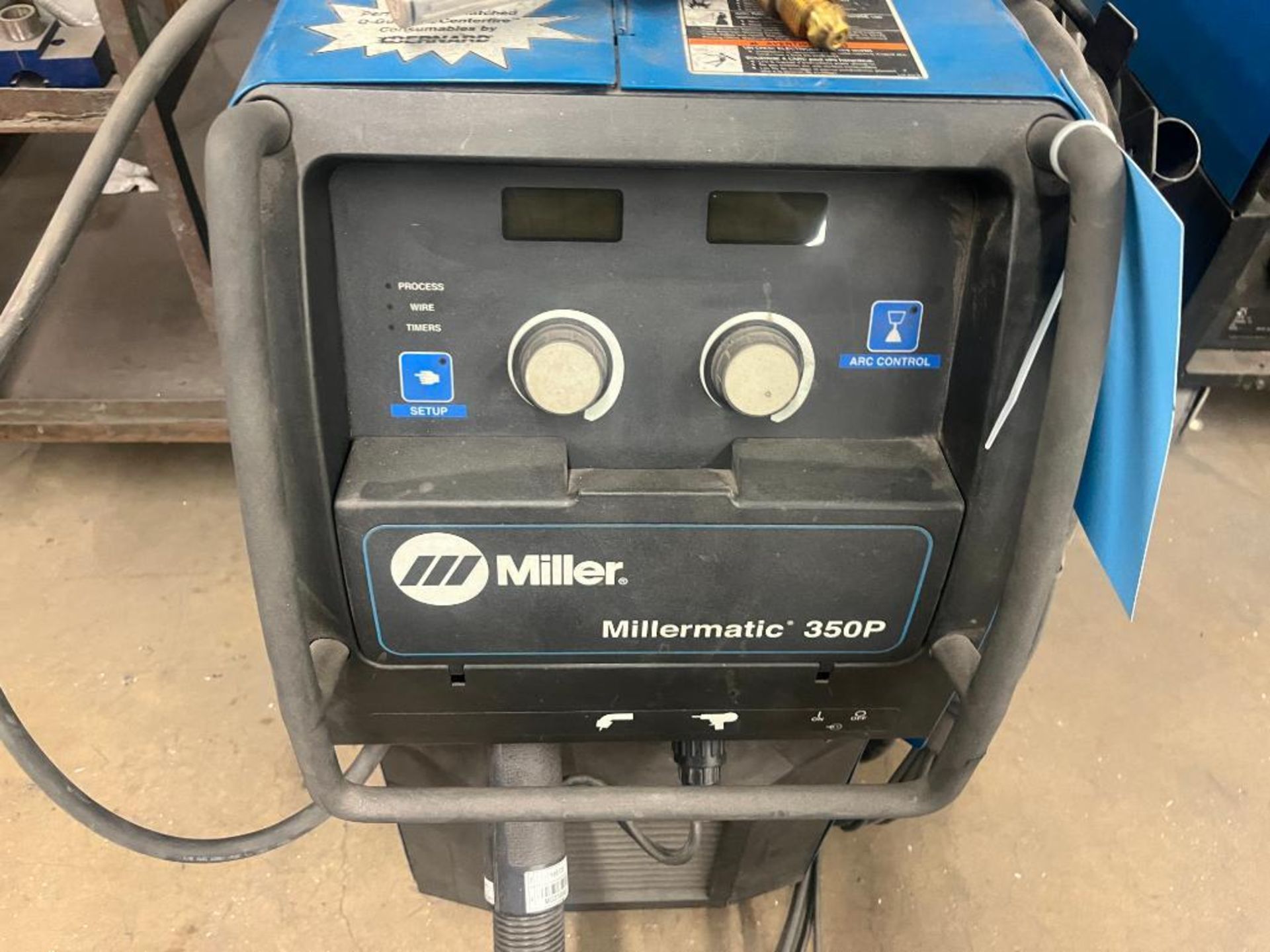 Miller Millermatic 350P Mig Welder with Miller Push/Pull Gun, 350 AMP - Image 3 of 6