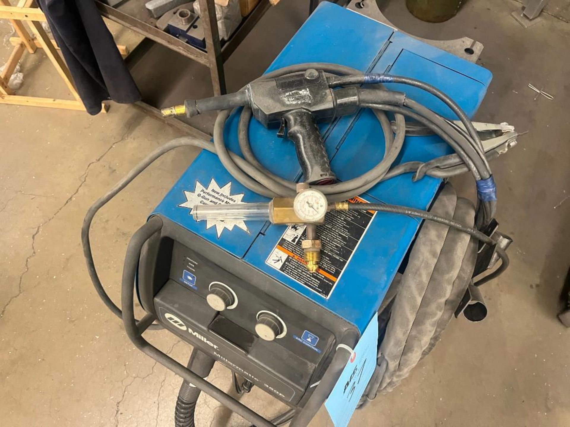 Miller Millermatic 350P Mig Welder with Miller Push/Pull Gun, 350 AMP - Image 5 of 6