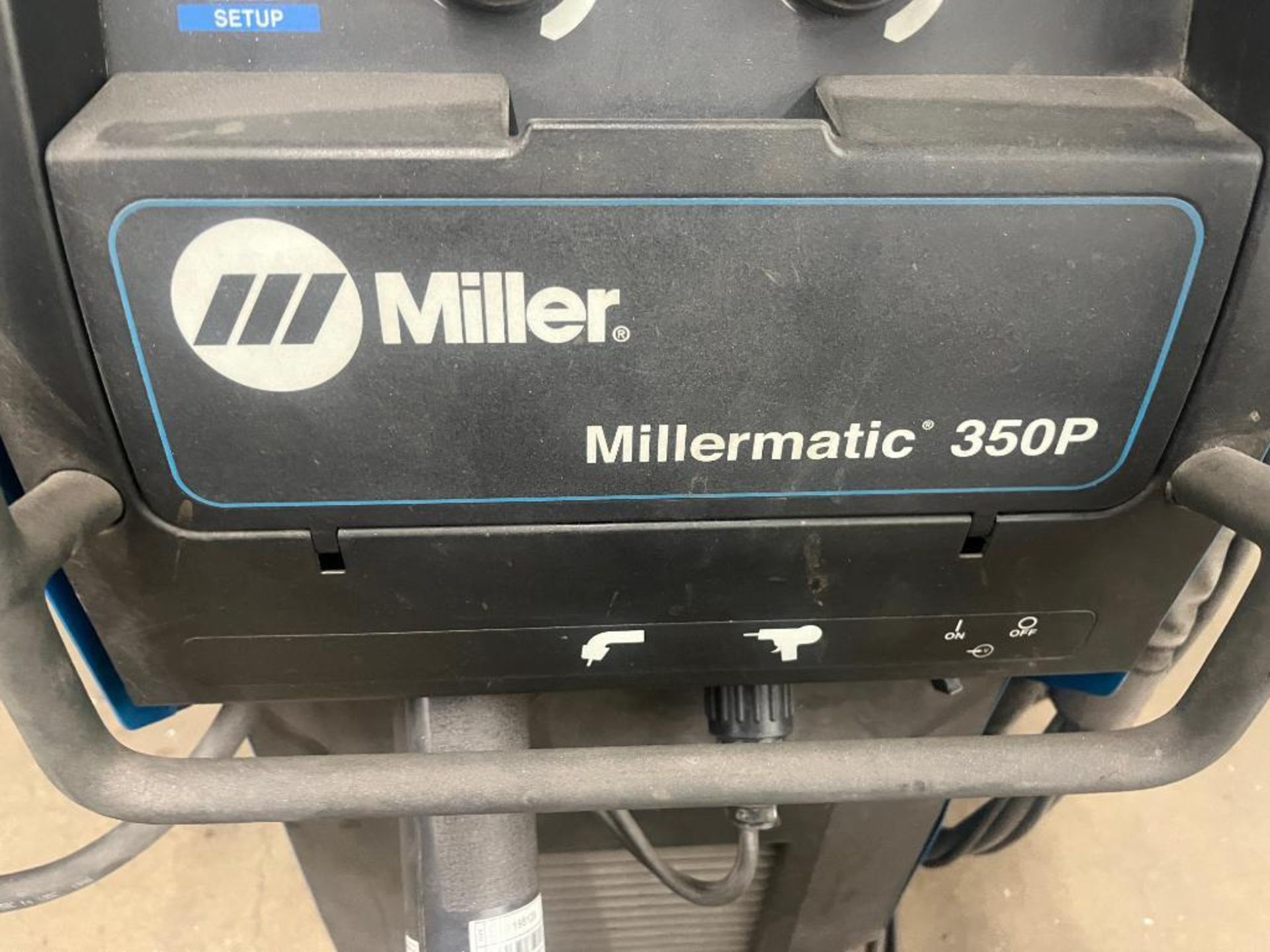 Miller Millermatic 350P Mig Welder with Miller Push/Pull Gun, 350 AMP - Image 4 of 6