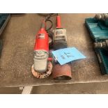 Lot (2): Milwaukee 90� & Straight Shaft Grinders