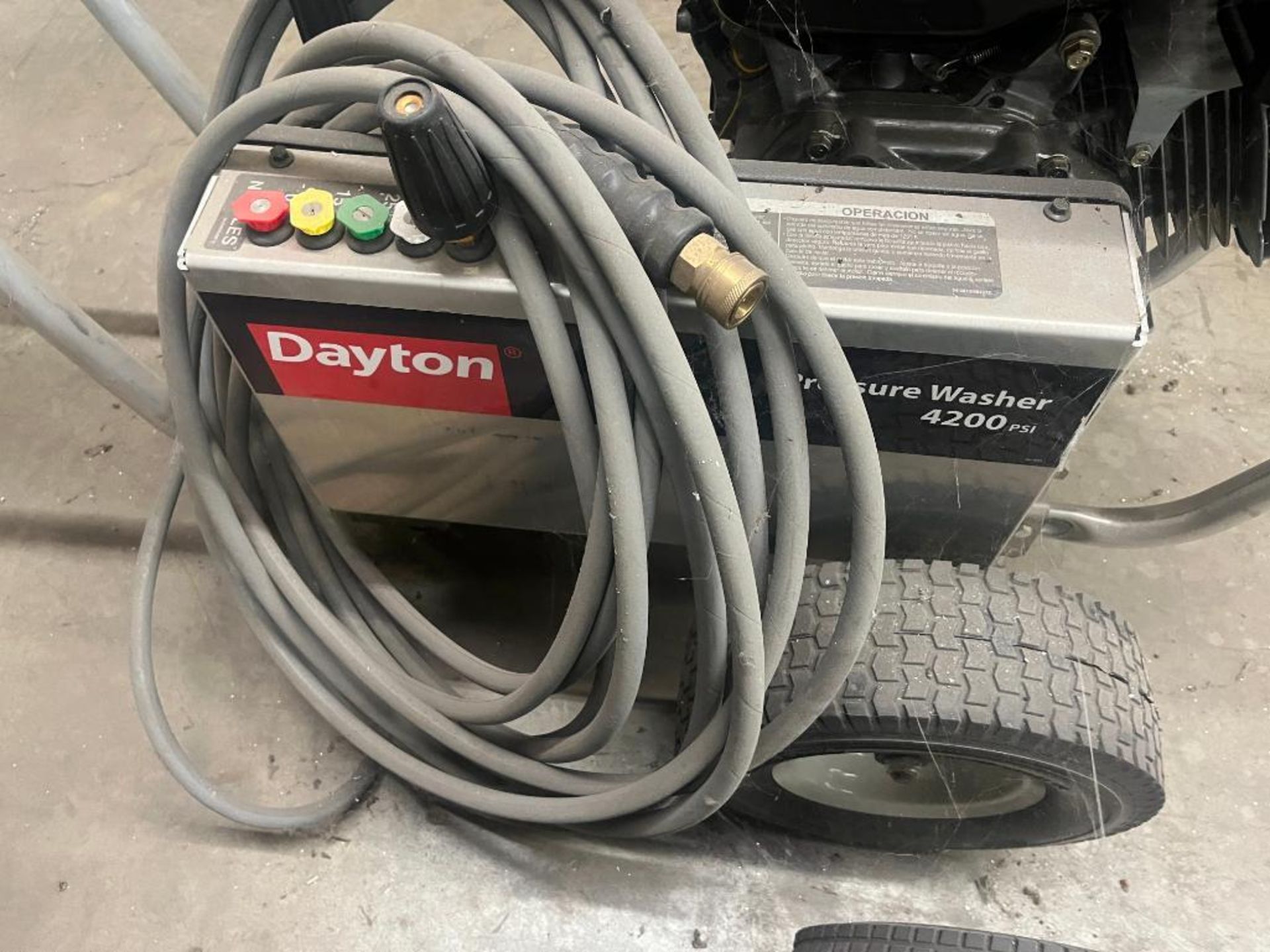 Lot (2): Dayton Gas Powered Pressure Washers w/ Honda GX390 Motors (1 w/ Bad Pump) - Image 6 of 6