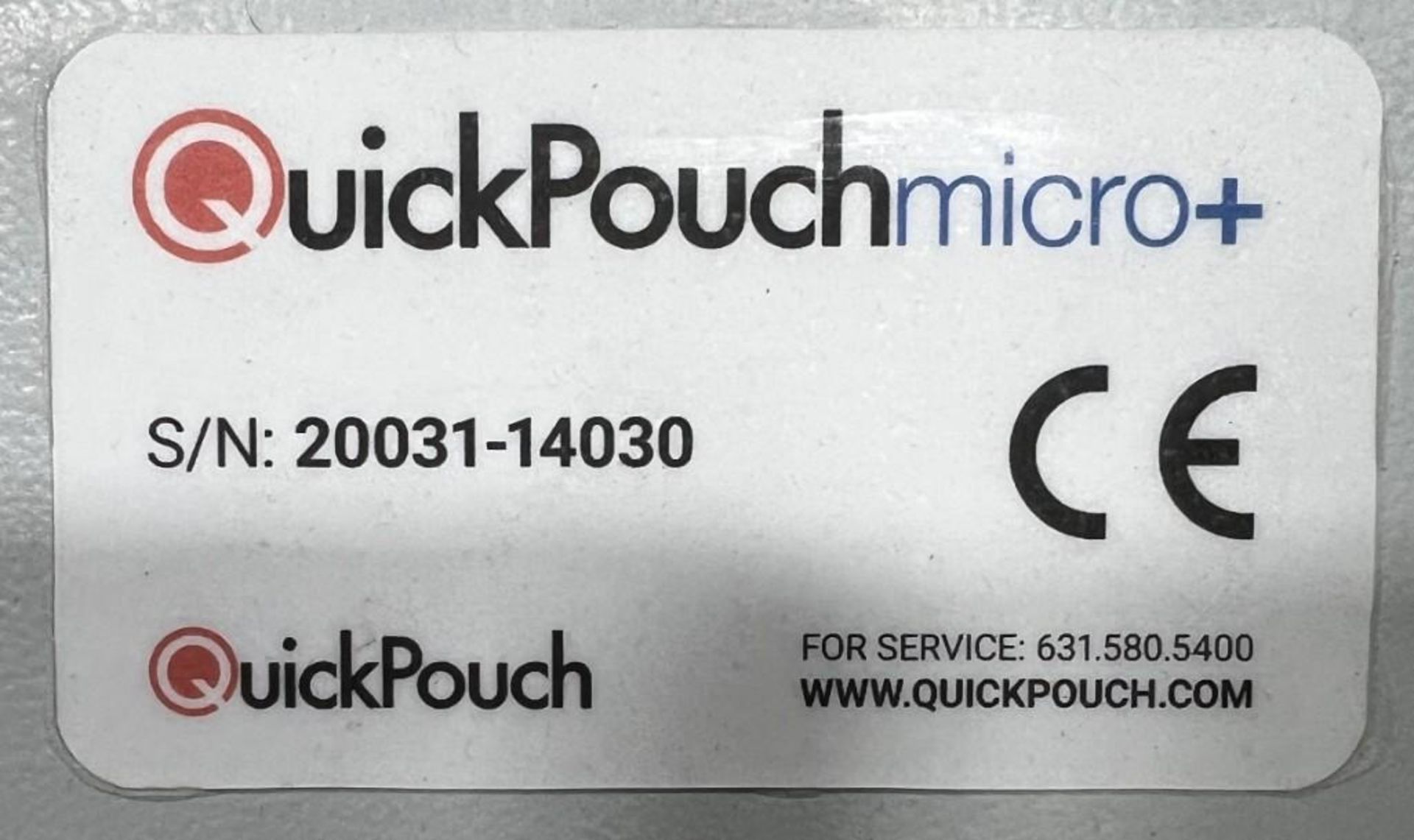 QuickPouch Micro+ Desktop Pouch Opener. Serial# 20031-14030. - Image 6 of 6