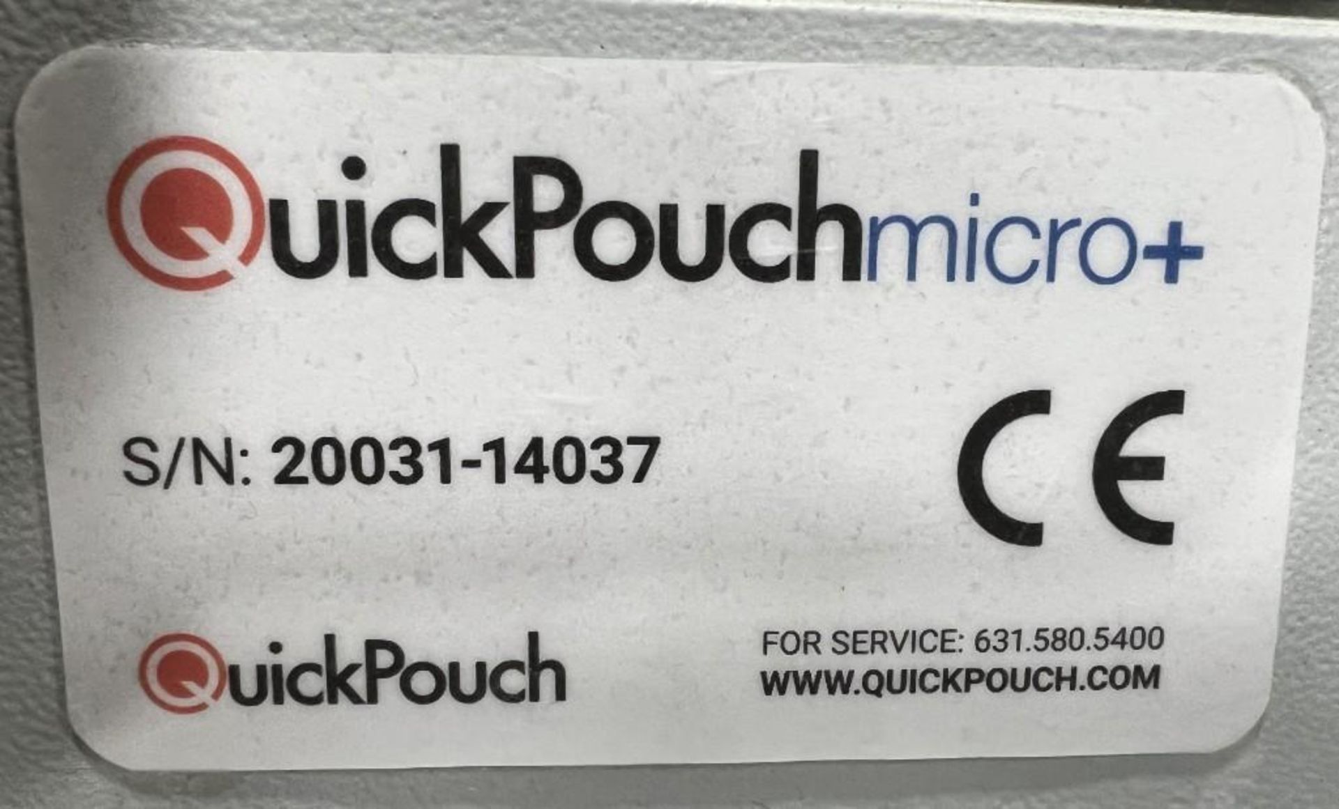 QuickPouch Micro+ Desktop Pouch Opener. Serial# 20031-14037. - Image 6 of 6