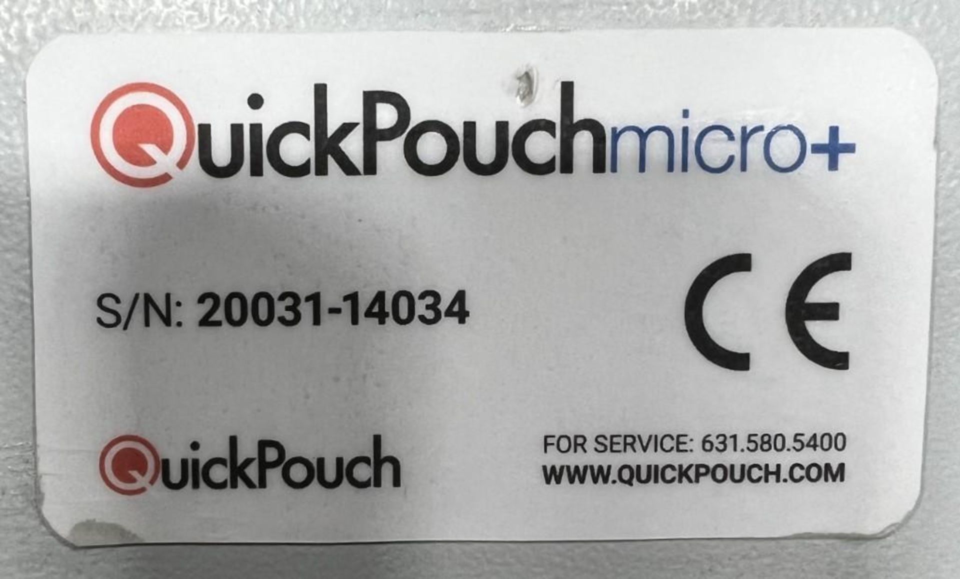 QuickPouch Micro+ Desktop Pouch Opener. Serial# 20031-14034. - Image 6 of 6