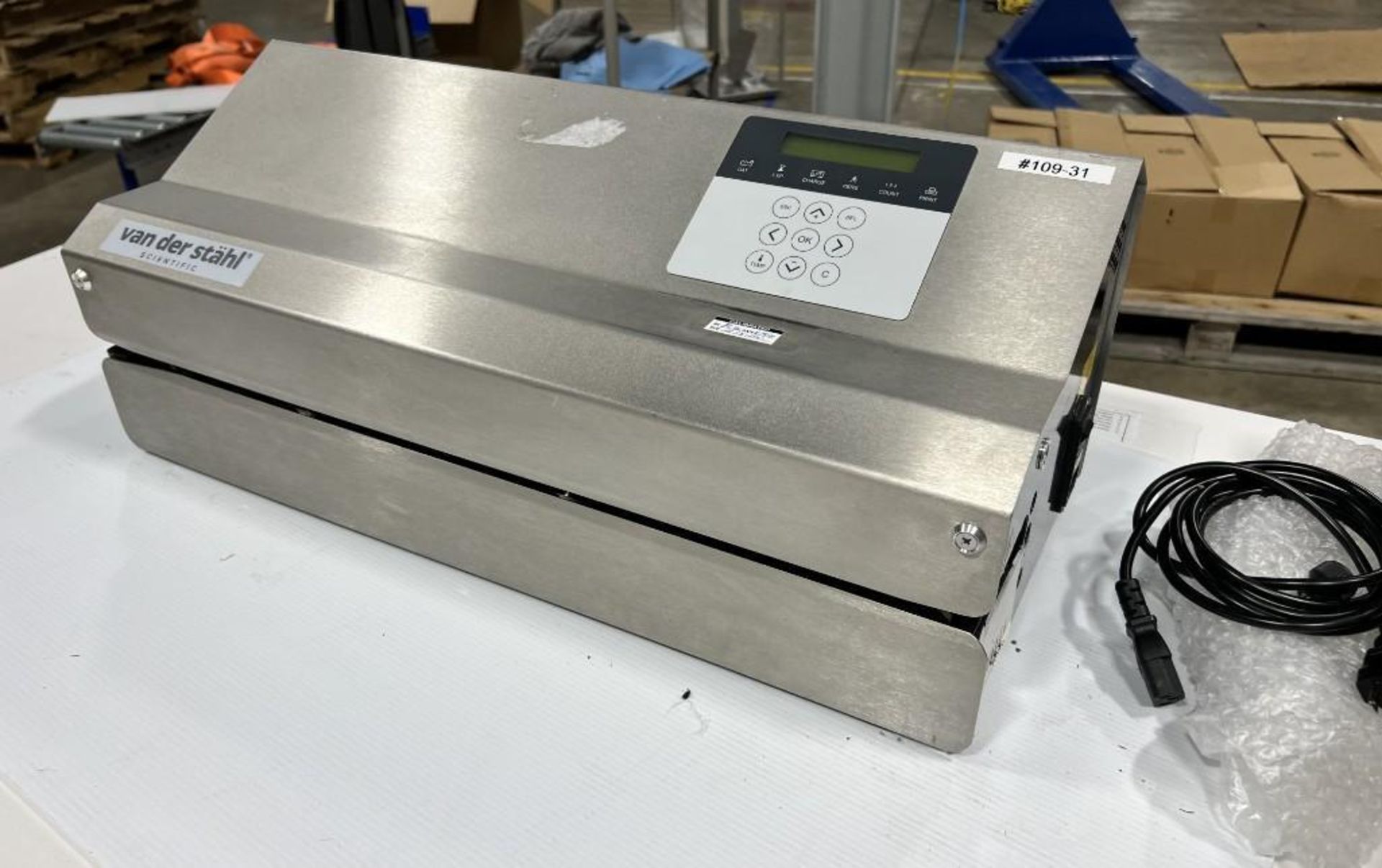 Van Der Stahl MD Series Pouch Sealer, Model MD-880, Serial# 523694, Built 05-2020. - Image 2 of 6