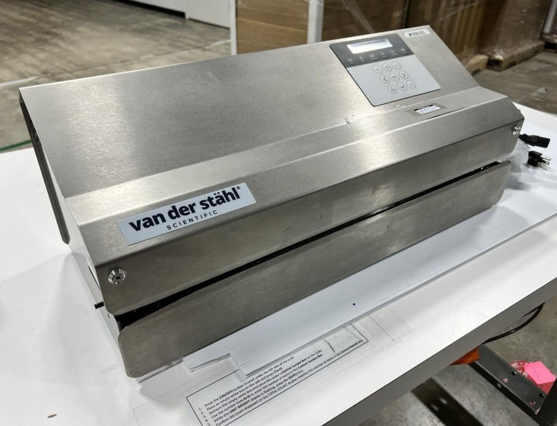 Van Der Stahl MD Series Pouch Sealer, Model MD-880, Serial# 514494, Built 03-2019.