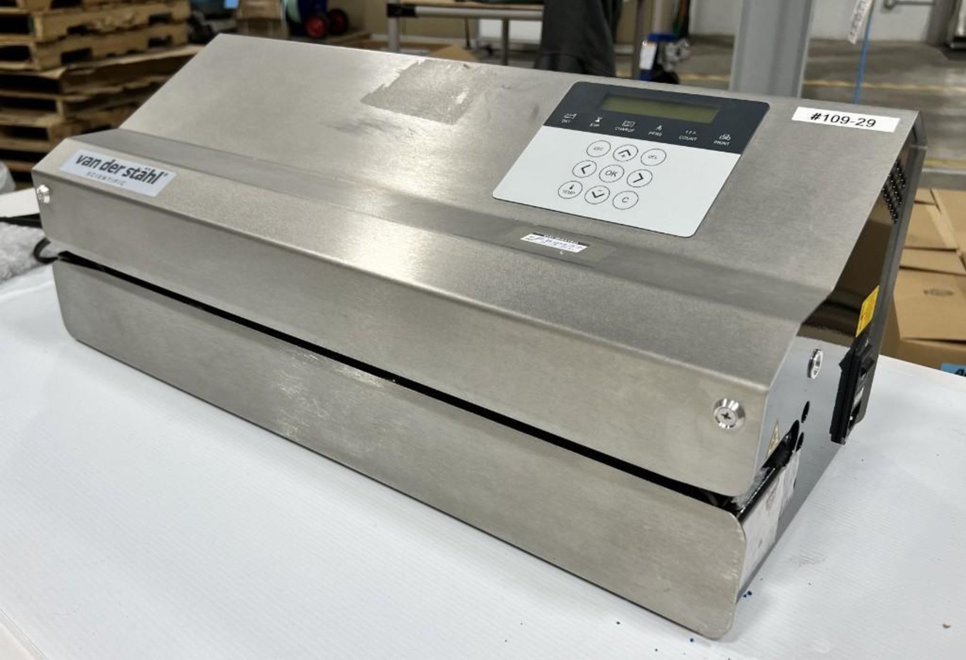 Van Der Stahl MD Series Pouch Sealer, Model MD-880, Serial# 523692, Built 05-2020.