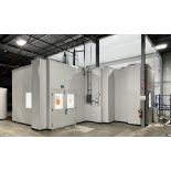 Belcher Approximate 1100 Square Foot Portafab Modular Omniflex 300 ISO 8 Clean Room. Main clean room