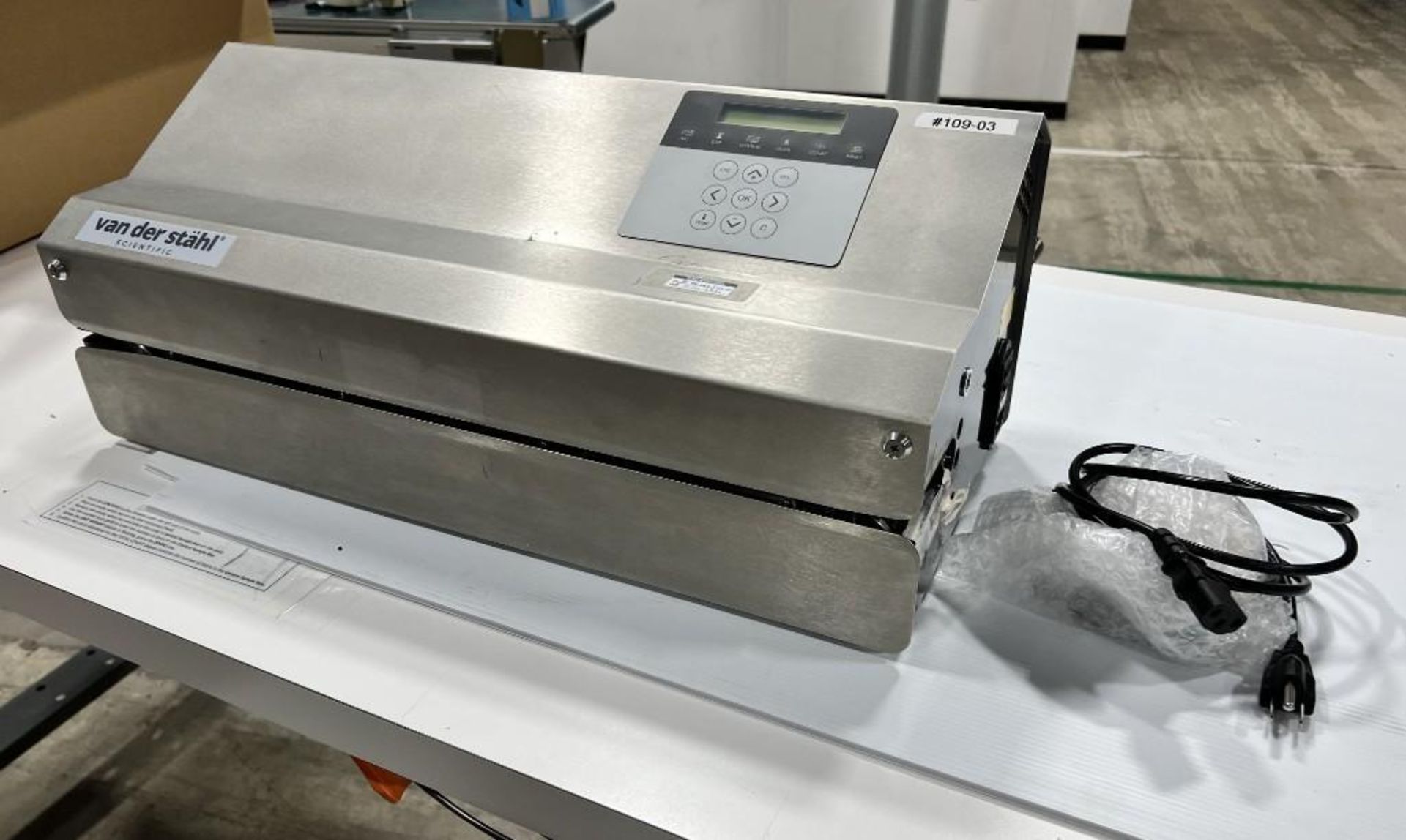 Van Der Stahl MD Series Pouch Sealer, Model MD-880, Serial# 514494, Built 03-2019. - Image 2 of 6