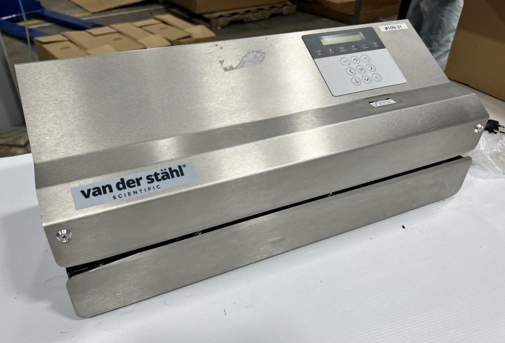 Van Der Stahl MD Series Pouch Sealer, Model MD-880, Serial# 523694, Built 05-2020.