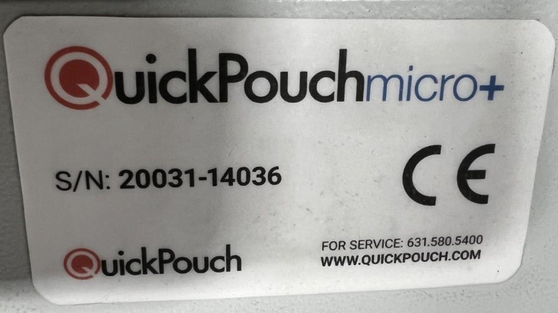 QuickPouch Micro+ Desktop Pouch Opener. Serial# 20031-14036. - Image 6 of 6