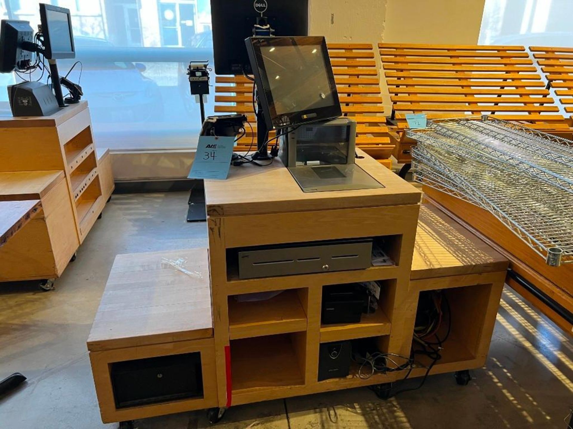 LOT: ECRS Point-of-Sale (POS) System, including: ECRS Freedom Panel touch screen, Epson Printer, Pow - Image 4 of 11