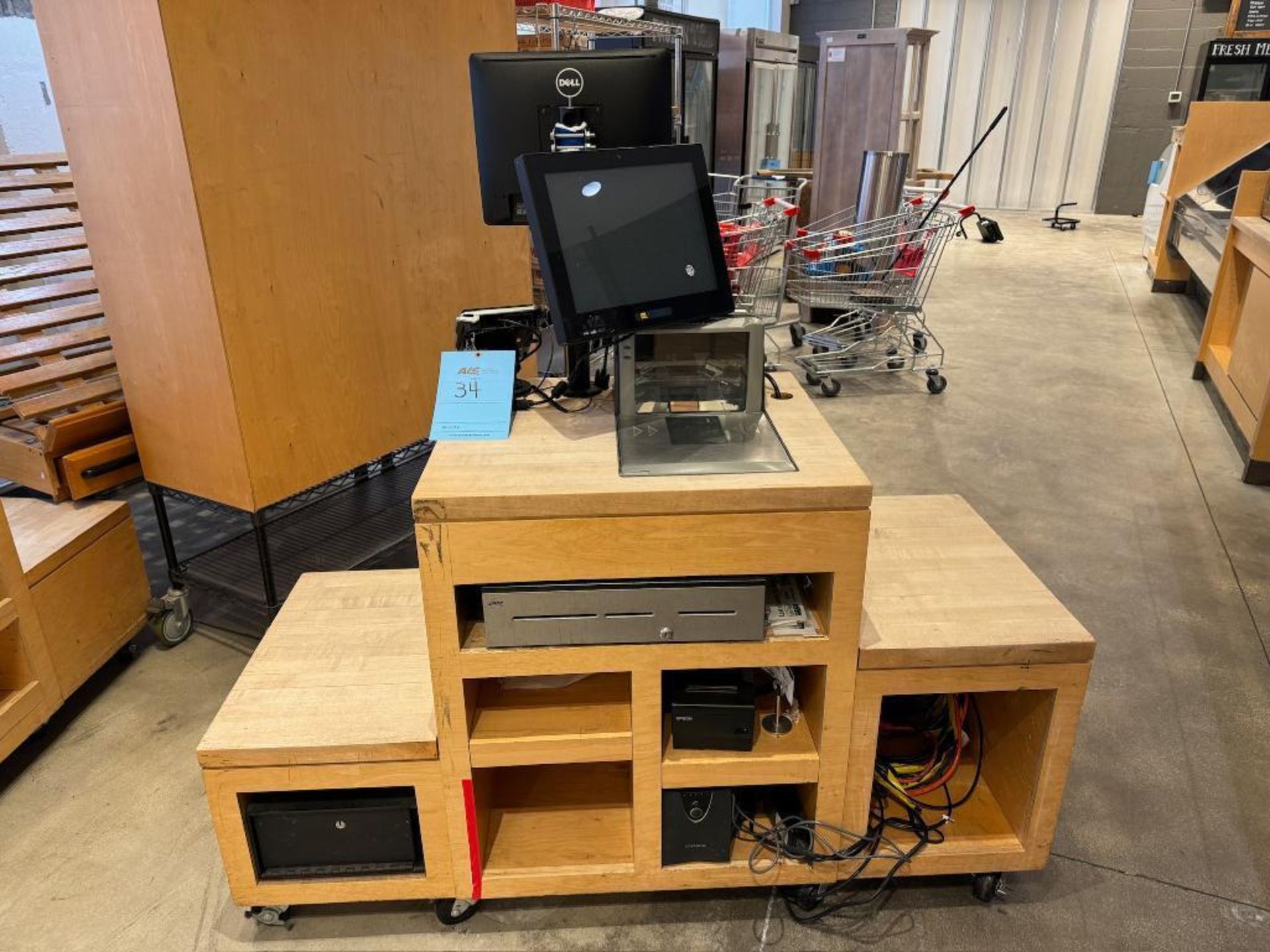 LOT: ECRS Point-of-Sale (POS) System, including: ECRS Freedom Panel touch screen, Epson Printer, Pow