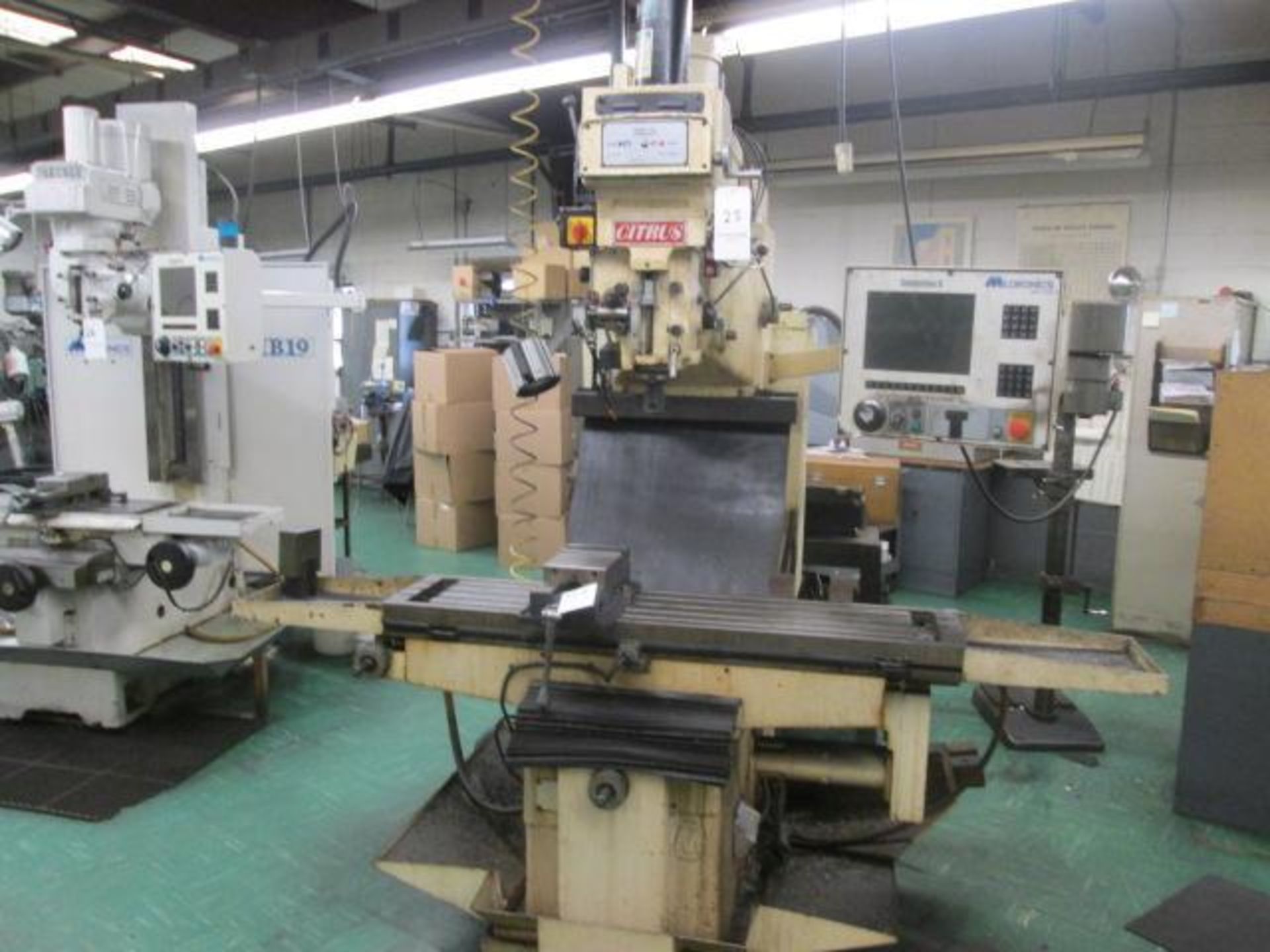 Citrus/Milltronics MB-14 Vertical Milling Machine