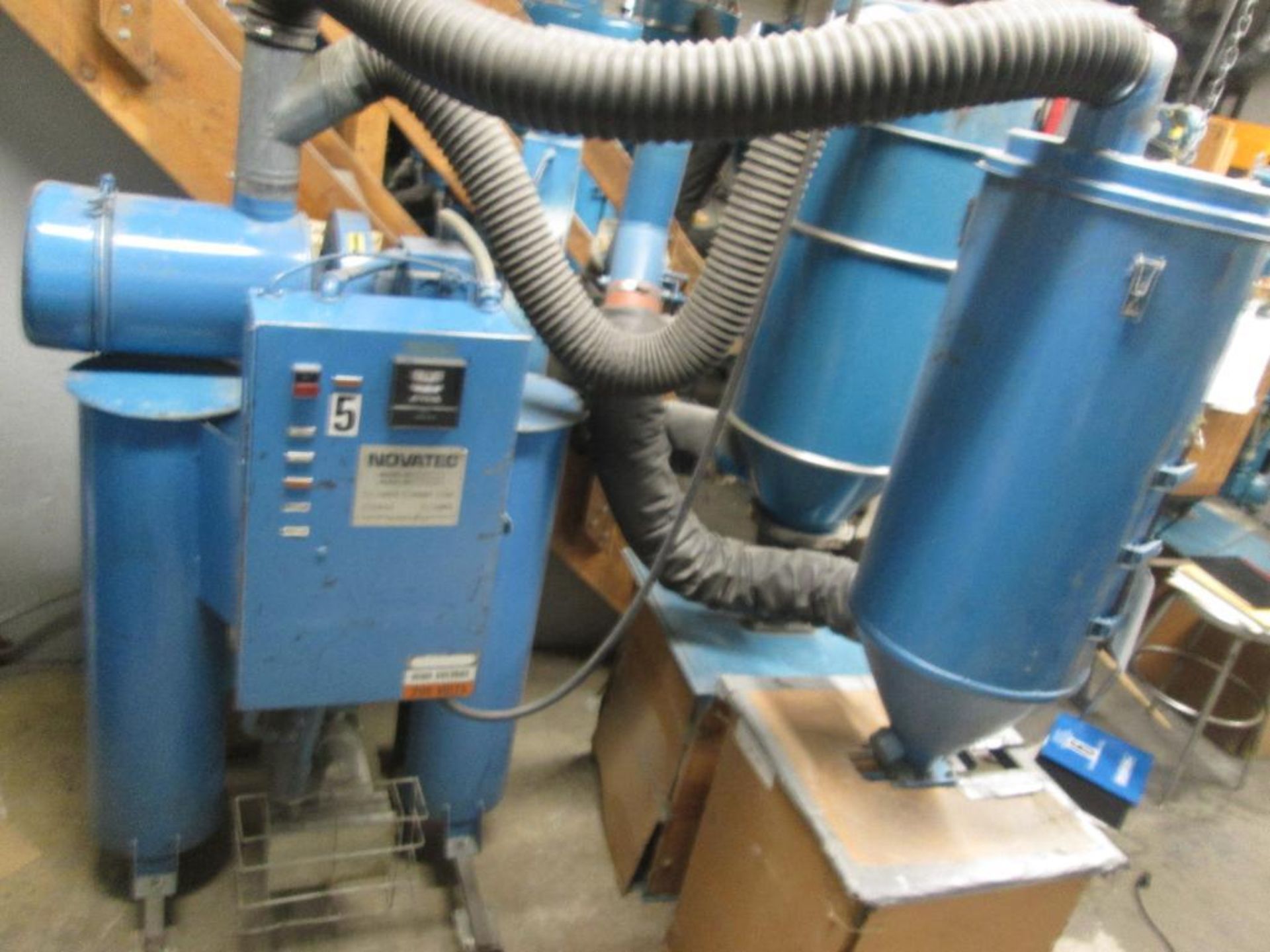 Material Dryer w/ (2) Hoppers