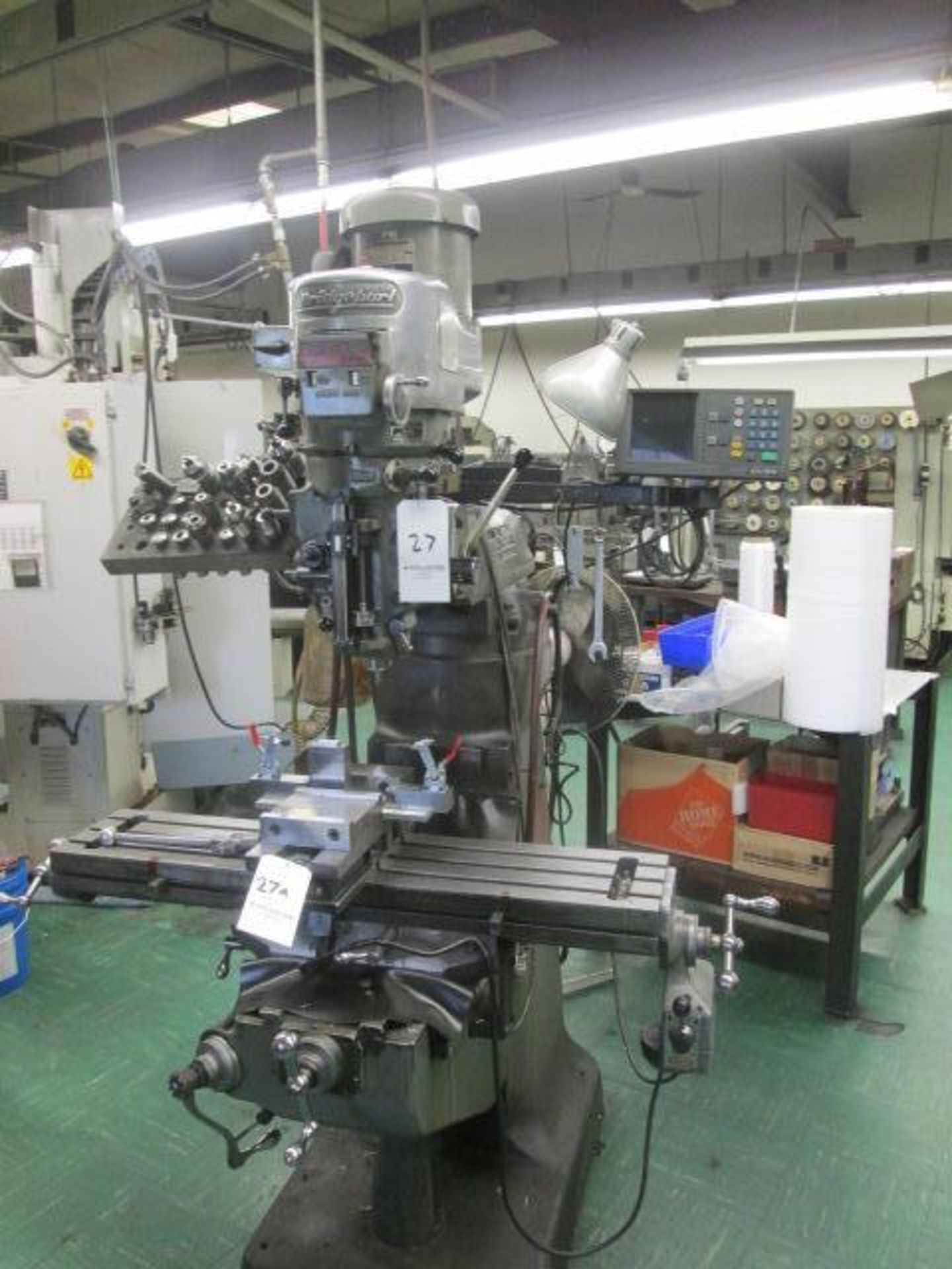 Bridgeport Vertical Milling Machine - Image 2 of 7