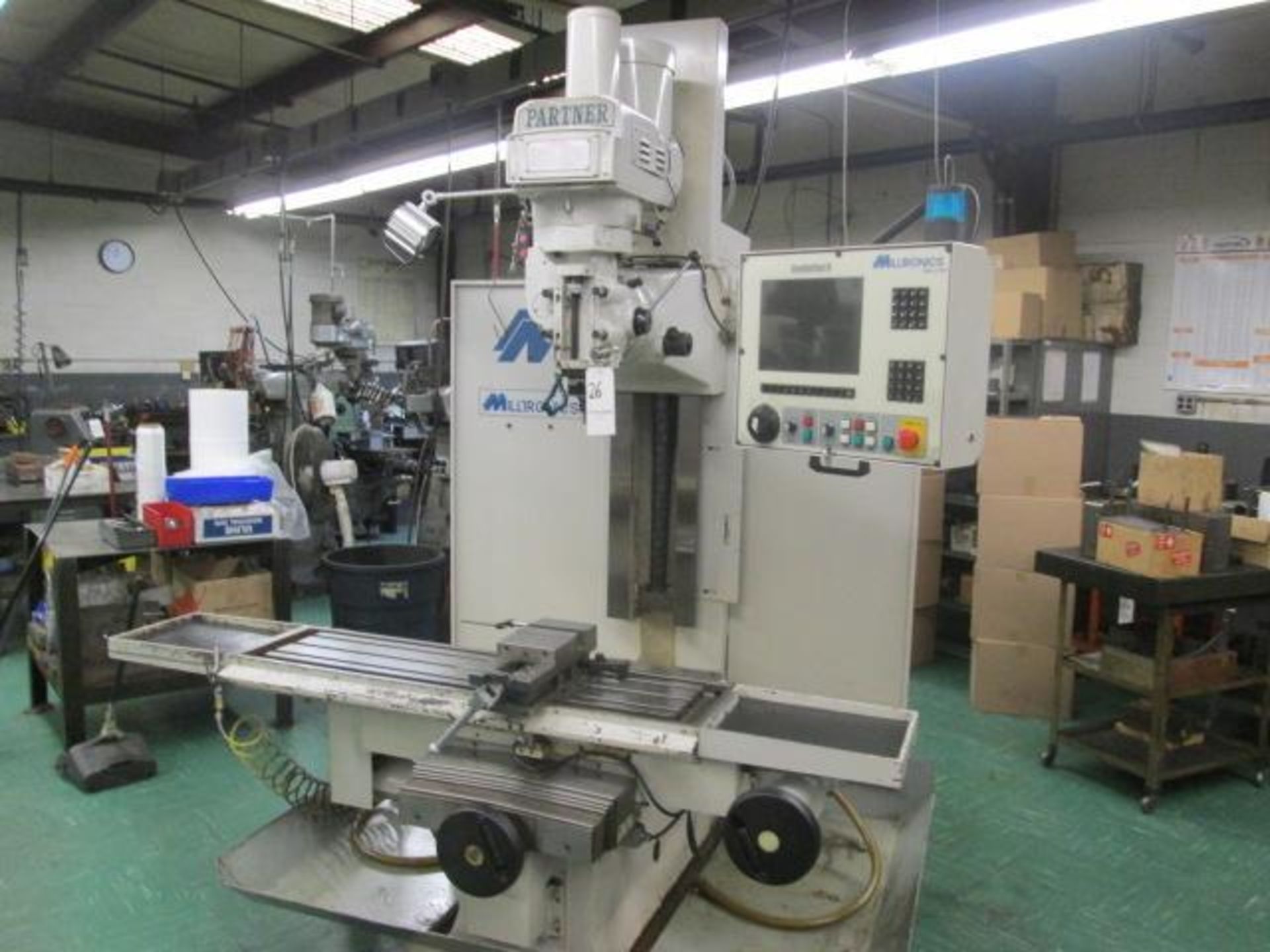 (1999) Milltronics MB-19 Cnc Vertical Mill