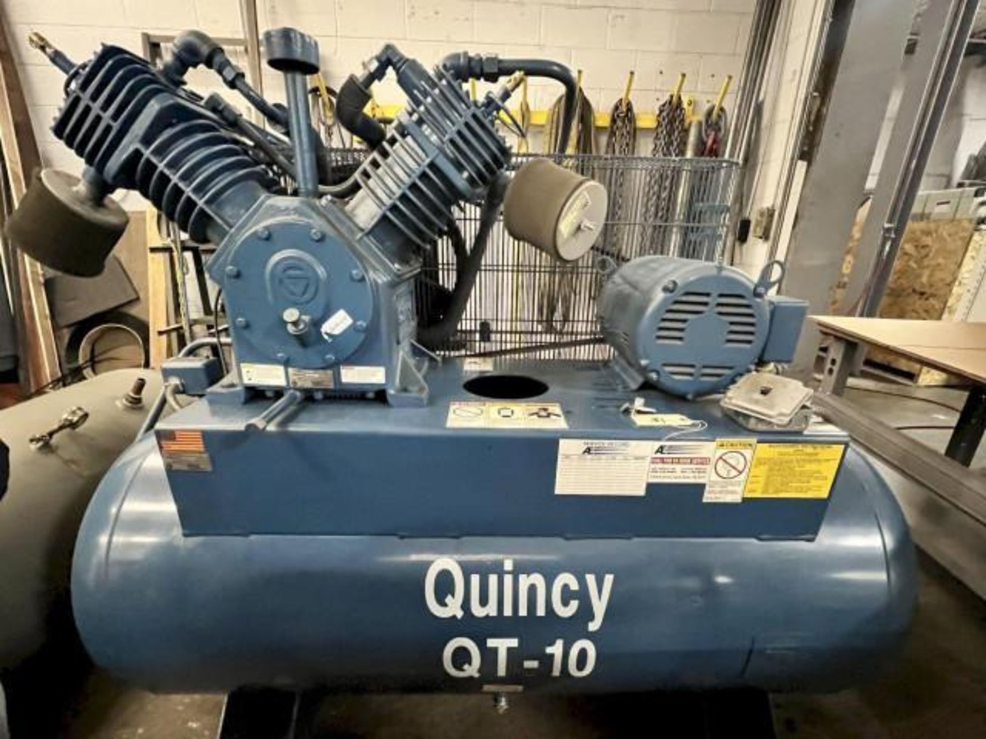 Quincy QT 15 Air Compressor With Dell Tech Dryer - Image 3 of 3