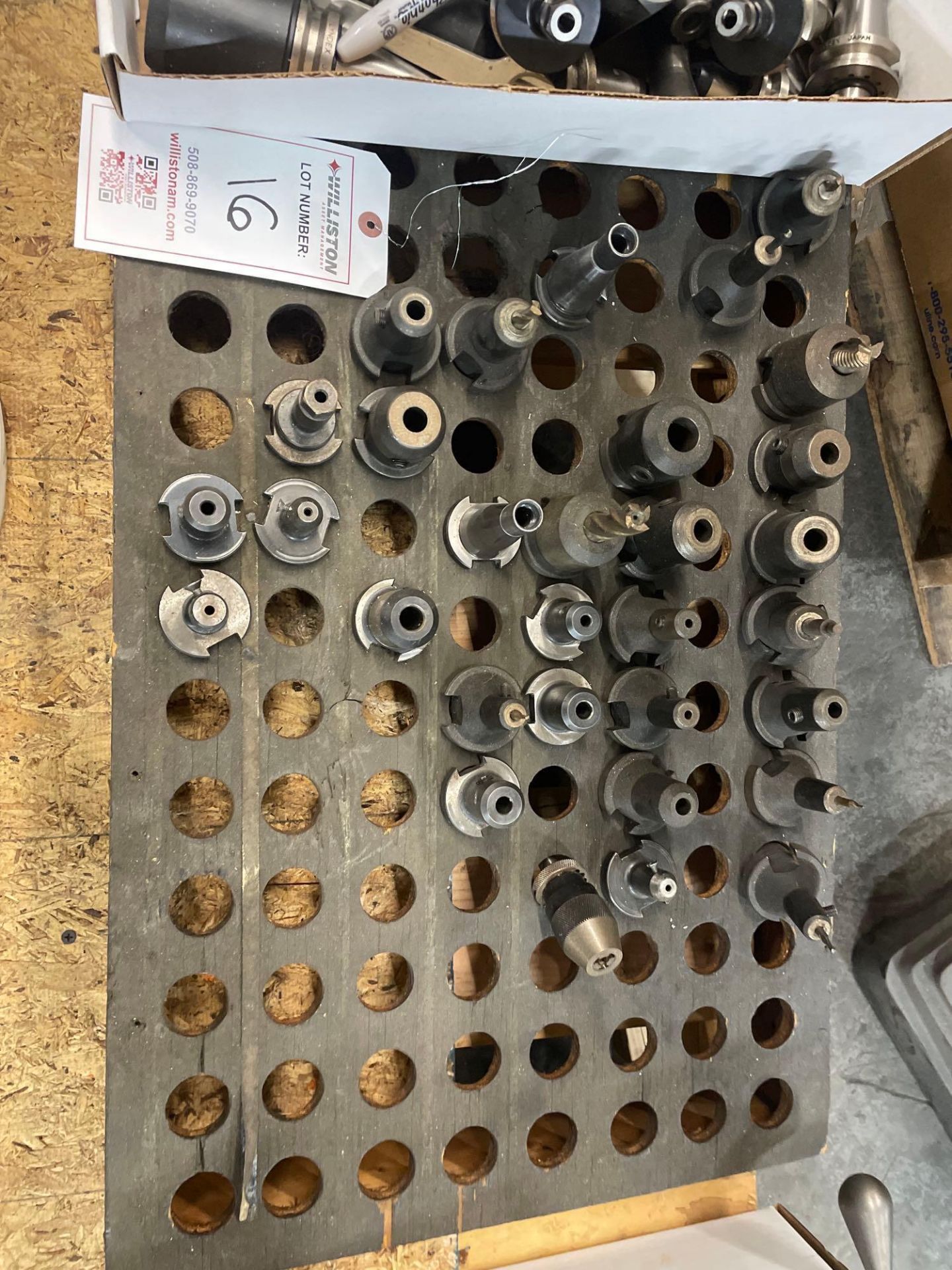 Various Sizes Of Miscellaneous Tool Holders