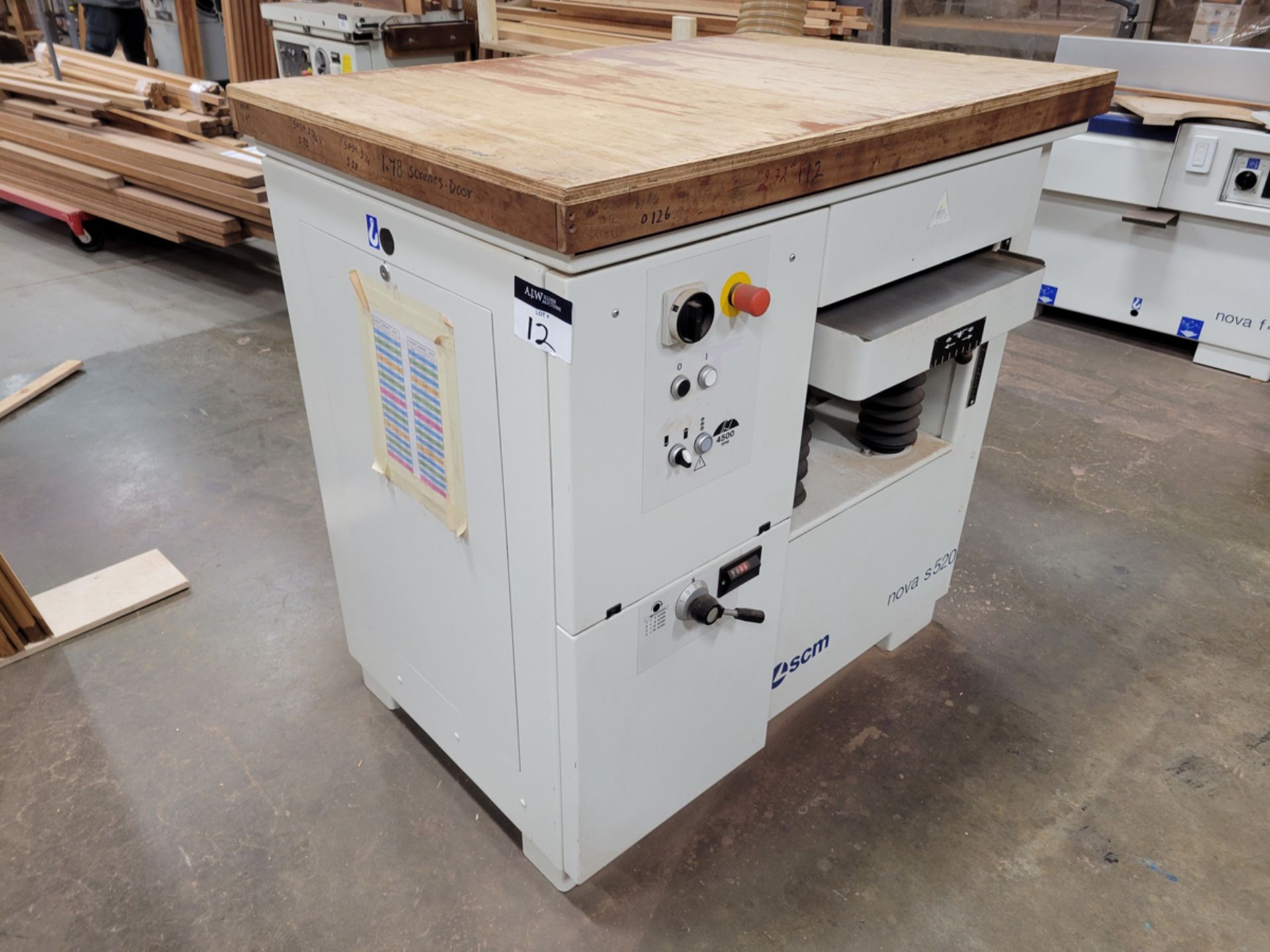 SCM, Model Nova S520, Surface Planer