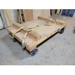 Wood Platform Cart