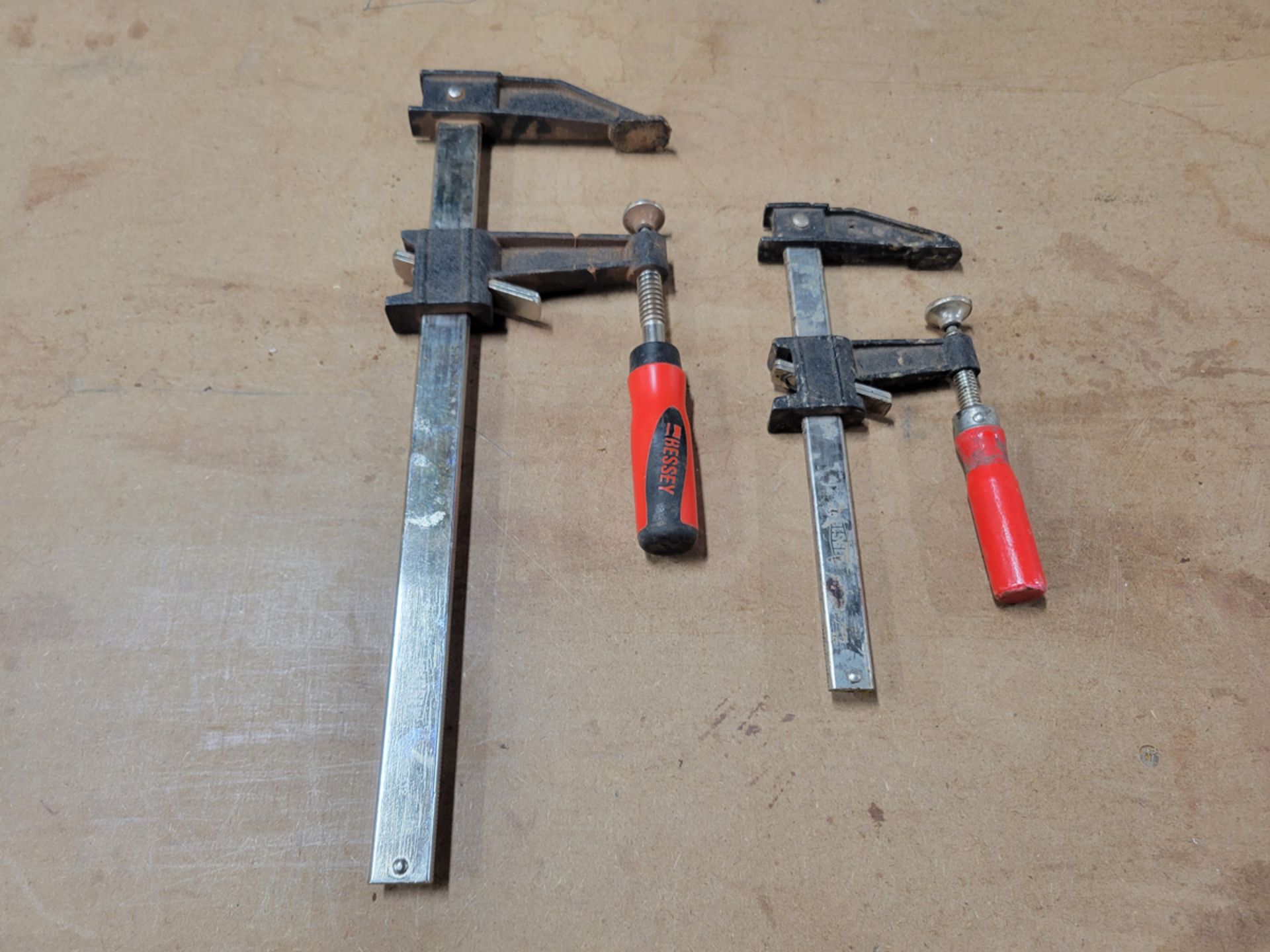 {EACH} (12) Assorted Parallel Clamps