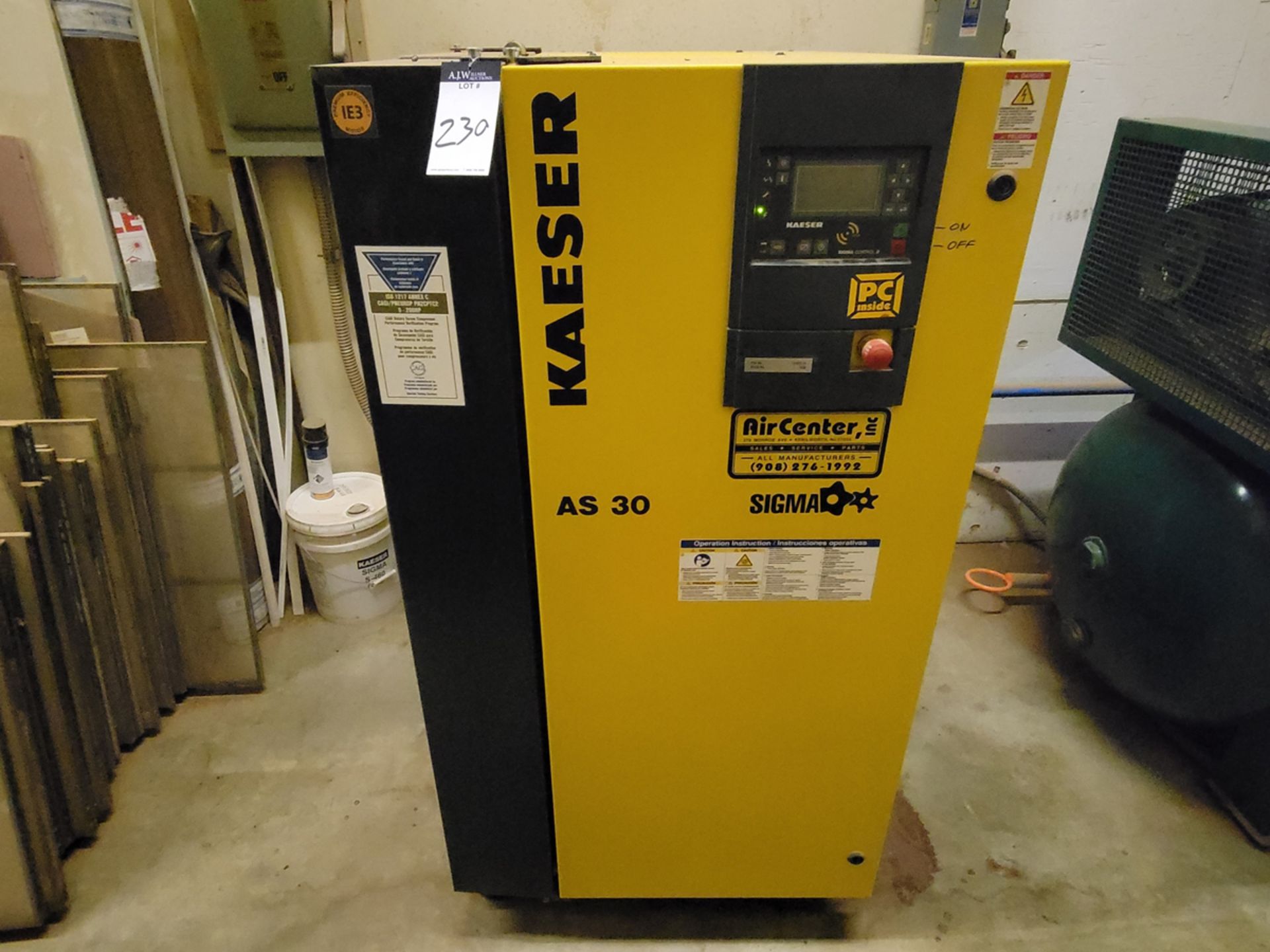 Kaeser Model: AS30 Rotary Air Compressor - Image 5 of 11