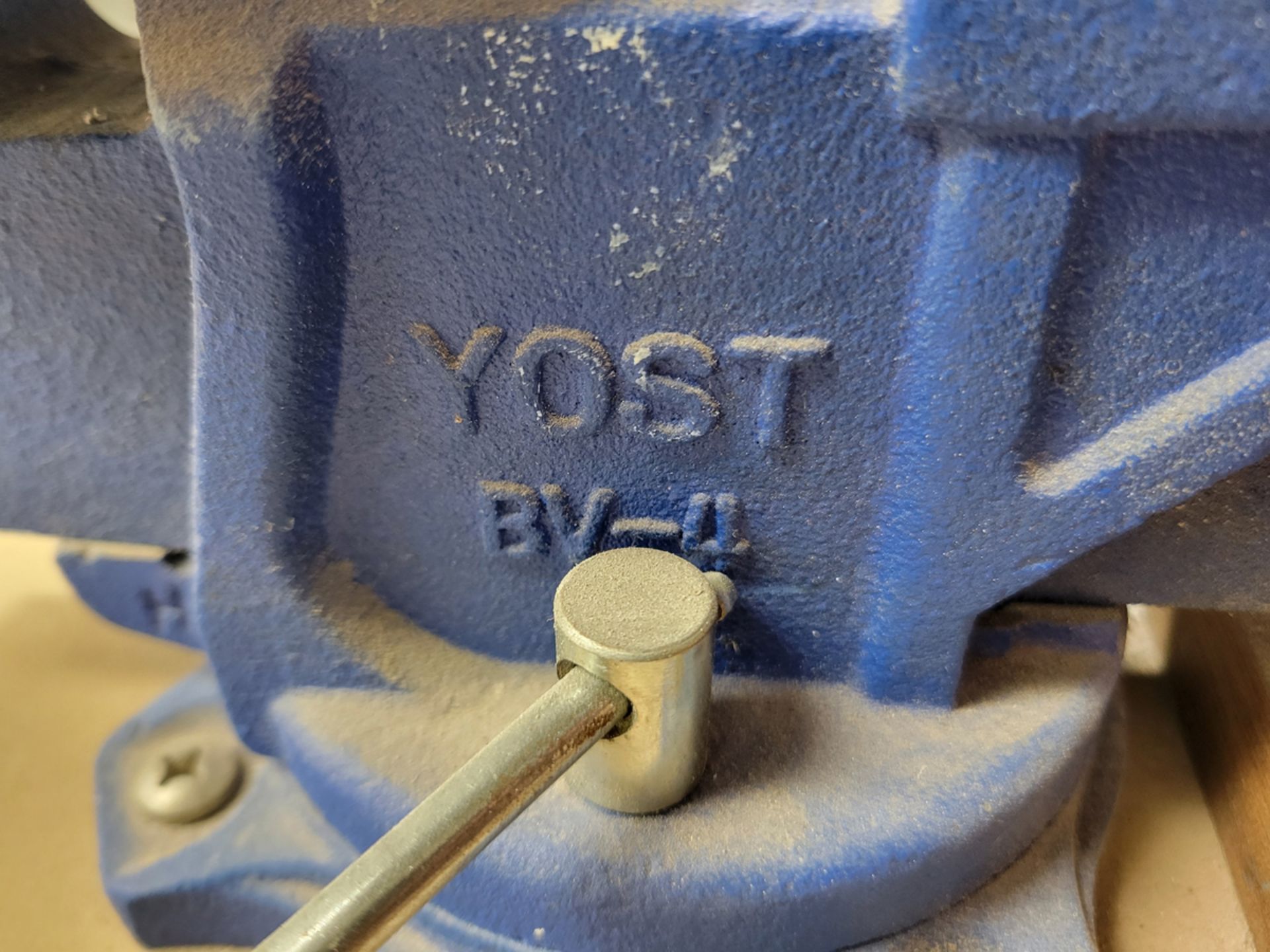 Yost BV-4 Four Inch Bench Vise - Image 4 of 4