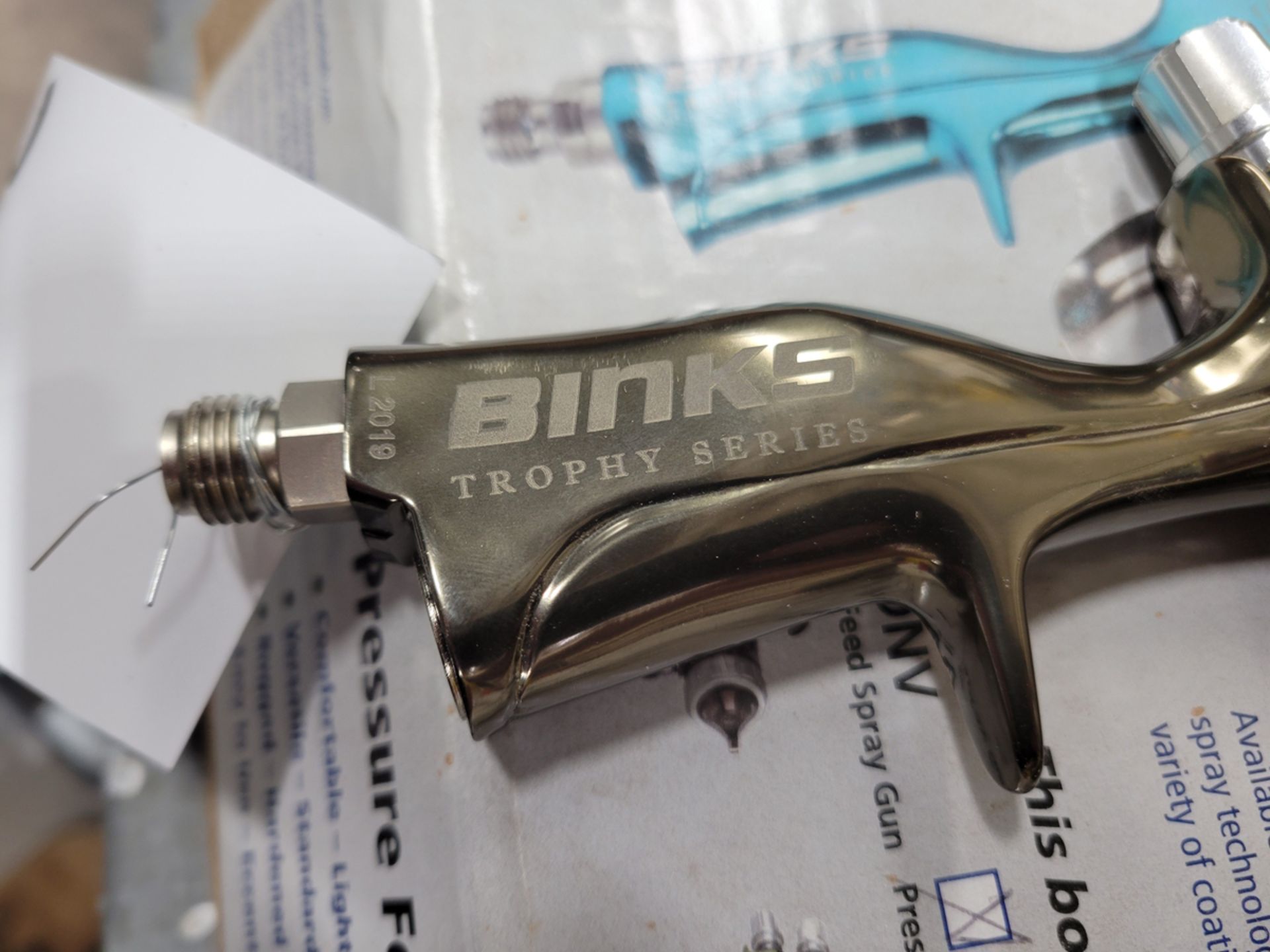 Binks Trophy Series LVMP Paint Spray Gun - Image 6 of 6