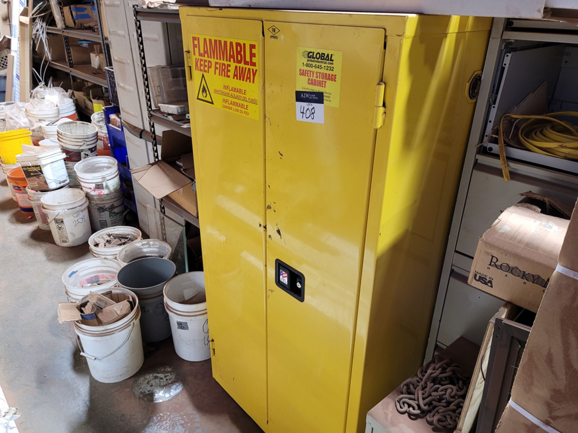 Global Industrial Flammable Materials Cabinet - Image 2 of 7