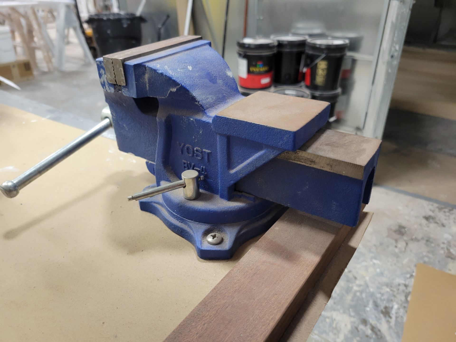 Yost BV-4 Four Inch Bench Vise - Image 3 of 4