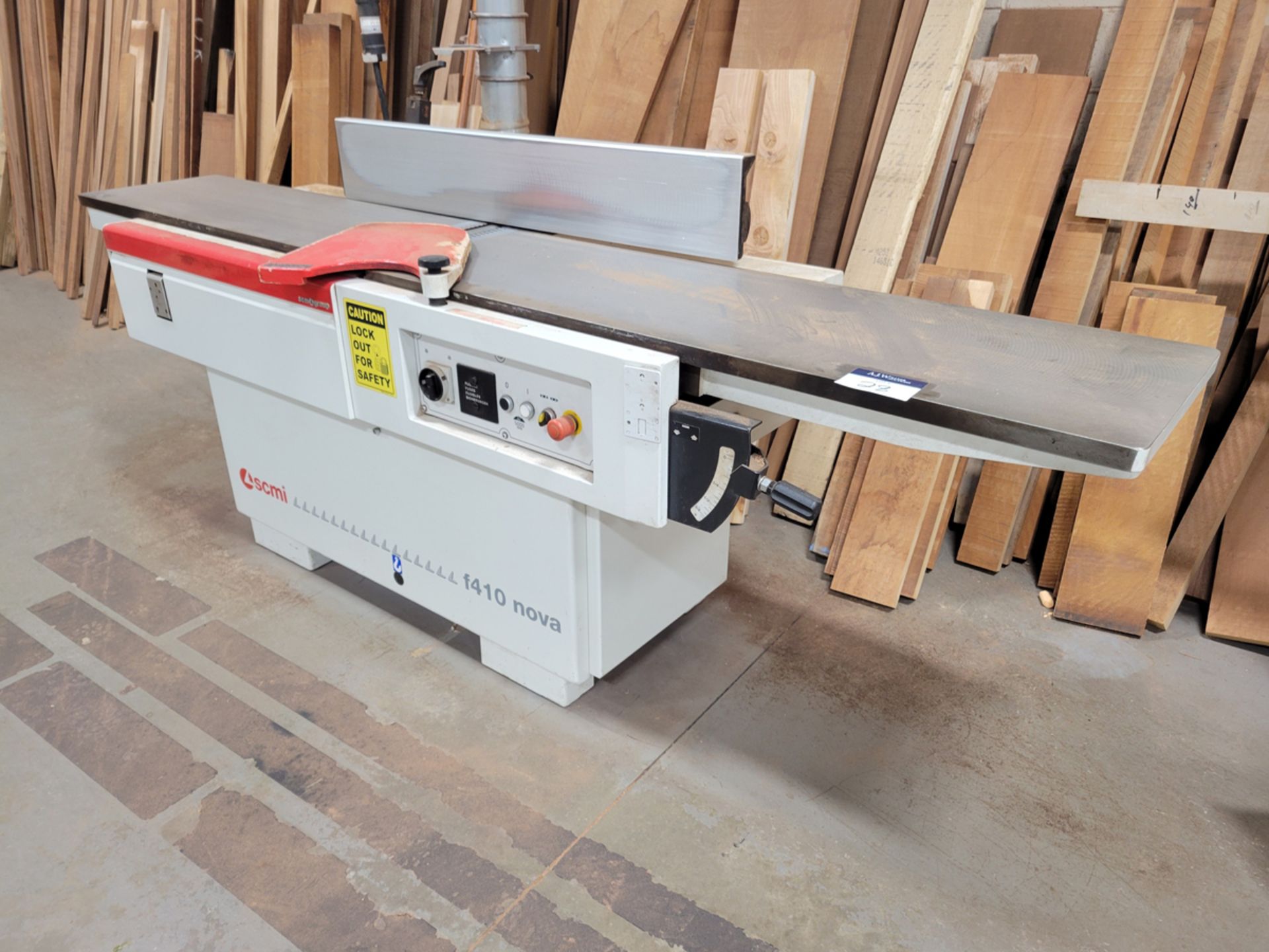 SCM Model F410 Nova Long Bed Jointer