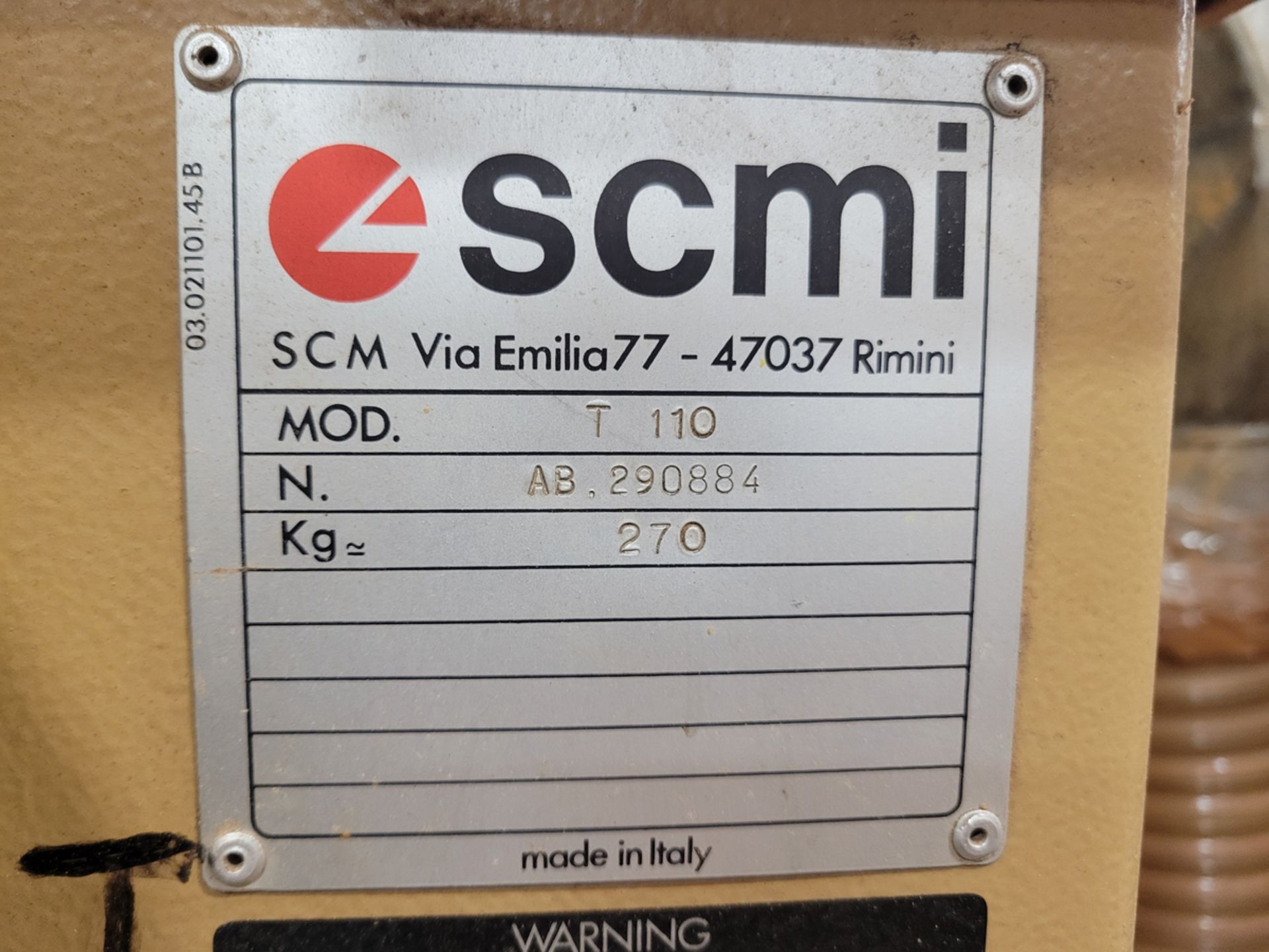 SCMI T110 Spindle Molder - Image 9 of 9