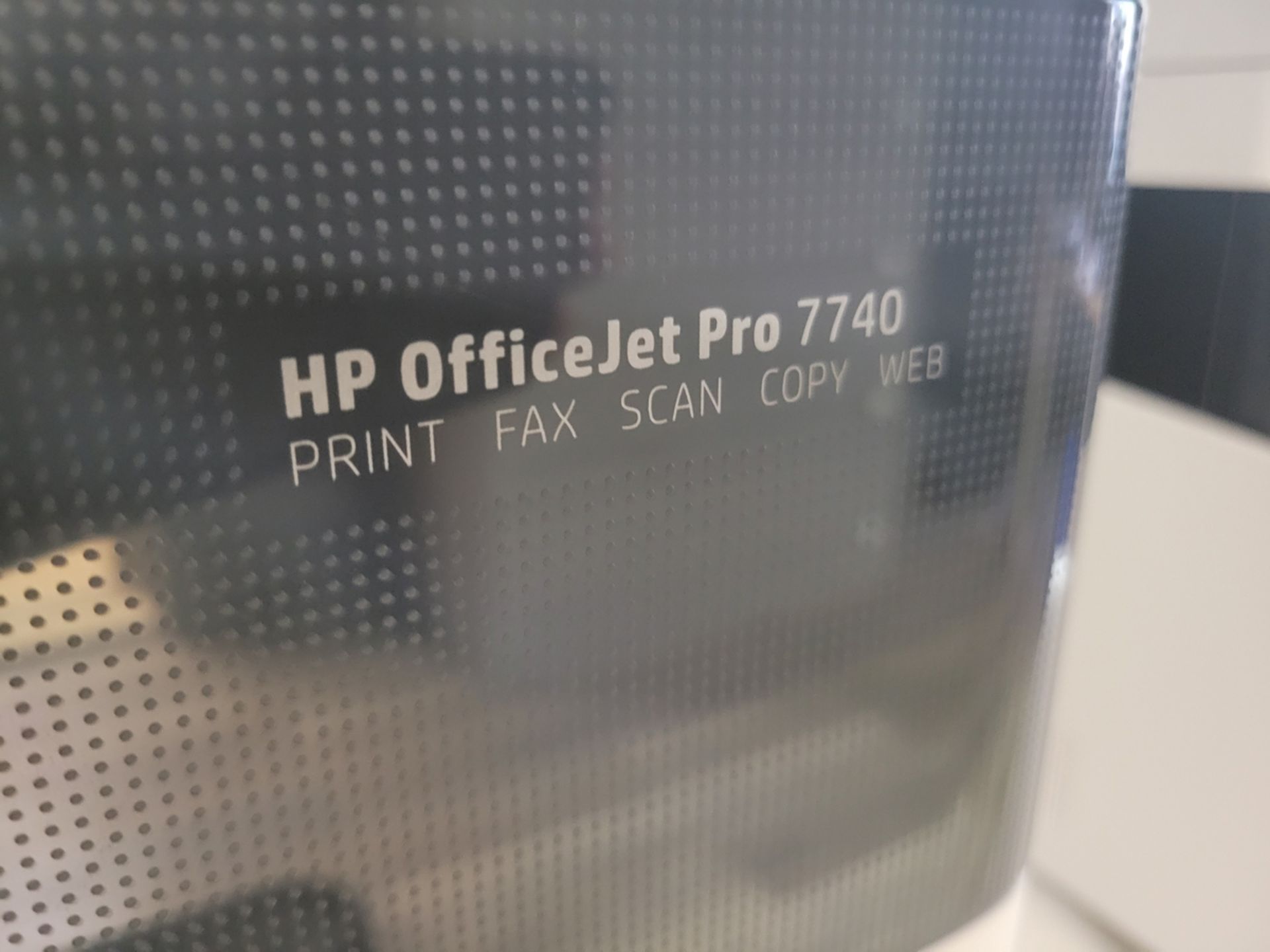 HP Office Jet Pro 7740 All In One Printer - Image 5 of 5