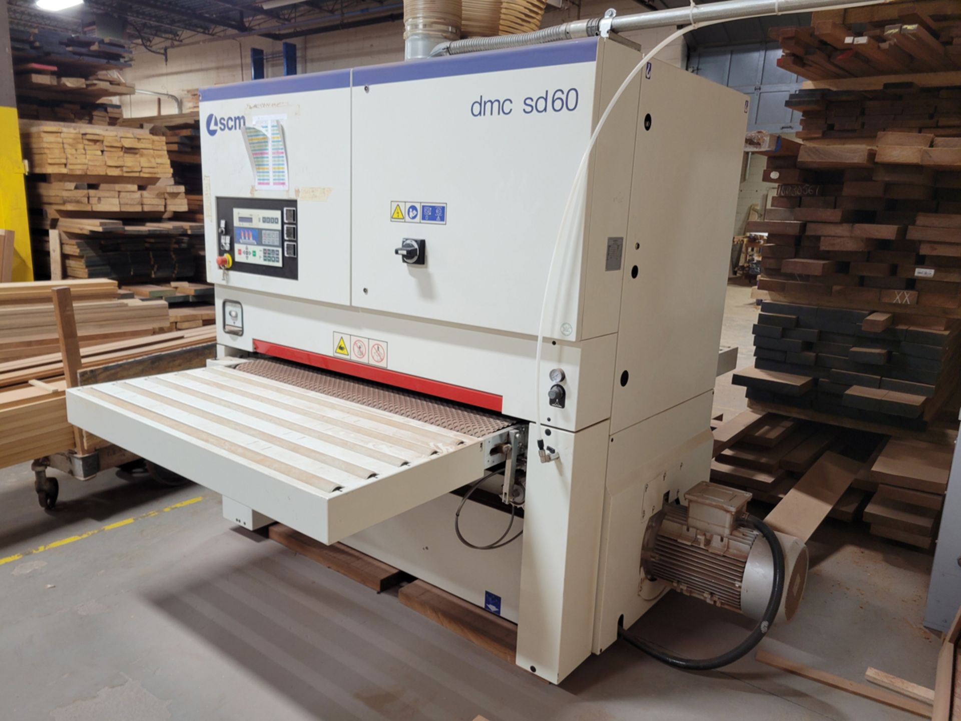 SCM Model DMC SD60 Automatic Wide Belt Sander - Image 5 of 14