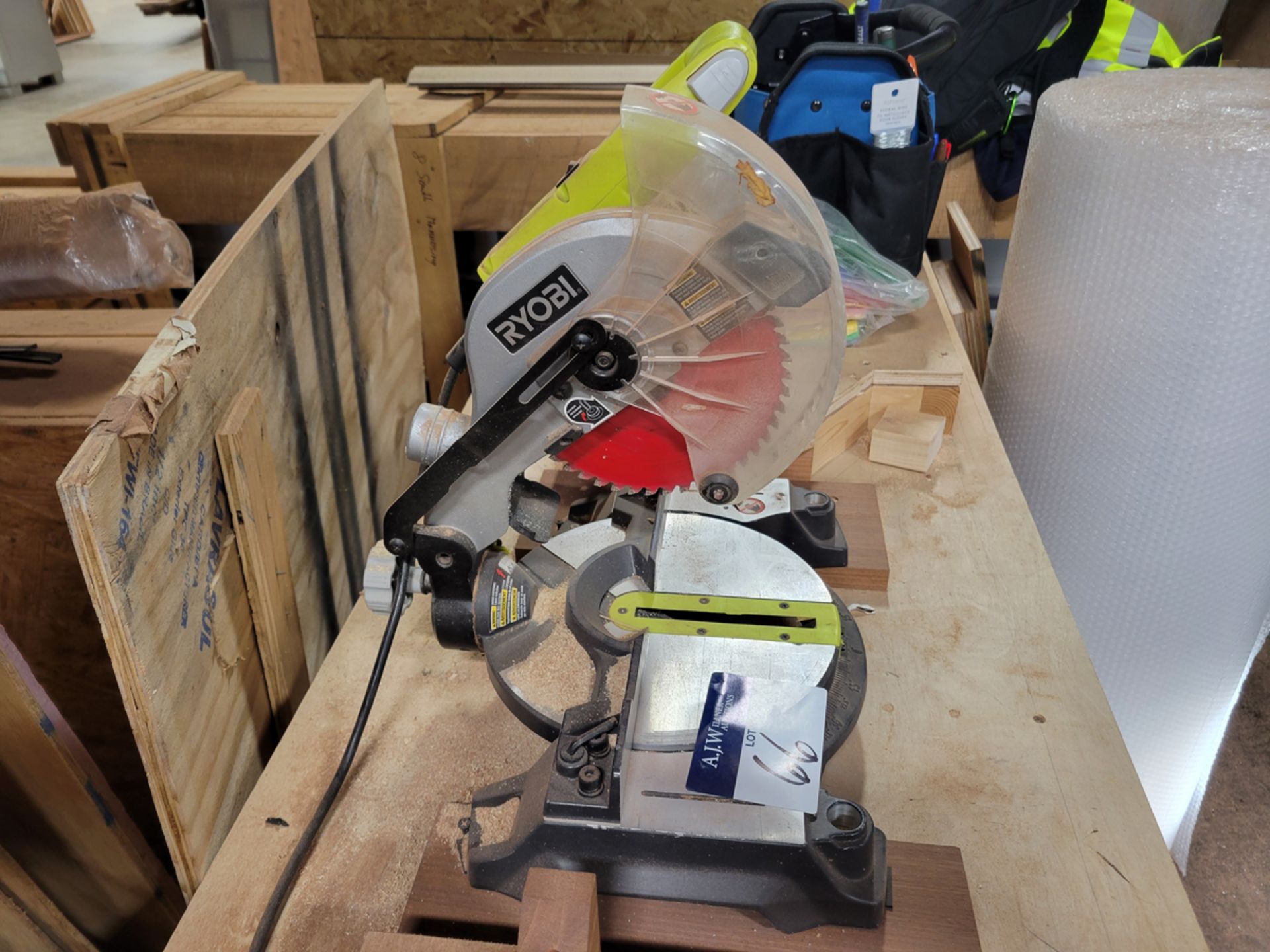 Ryobi Model: TS1143L 7.25" Miter Saw - Image 3 of 5